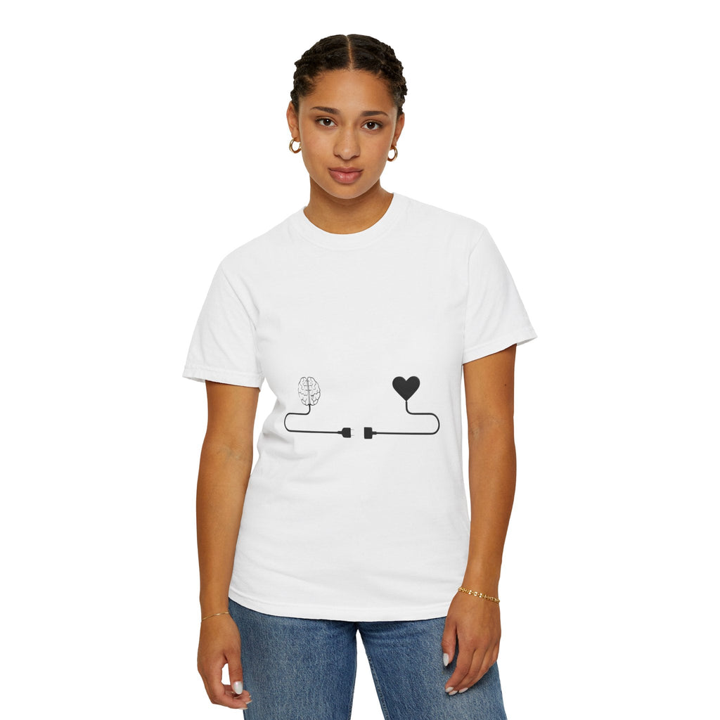 Say It Without Saying It Connection Graphic T-Shirt - Unisex, Love and Nature Design, Perfect for Casual Wear, Gifts, and Festivals - Metamorphosis Creations