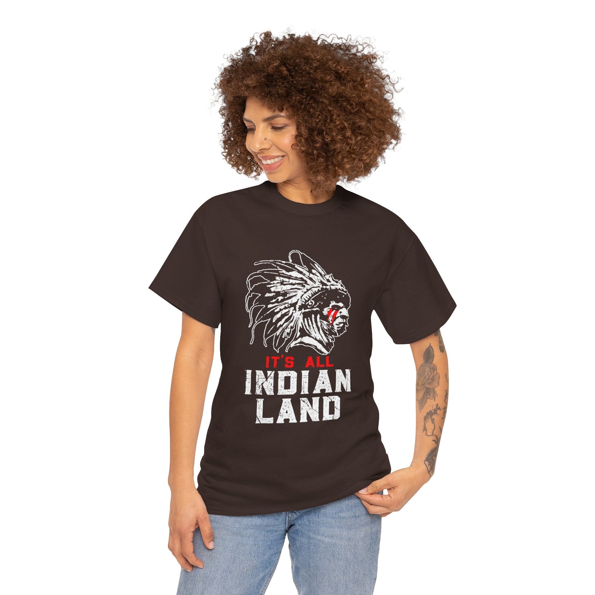 Say It Without Saying It Indigenous Pride Tee, Unisex Heavy Cotton Top, Statement Shirt, Native American Heritage, Gift for Activists, Cultural Appreciation Shirt - Metamorphosis Creations