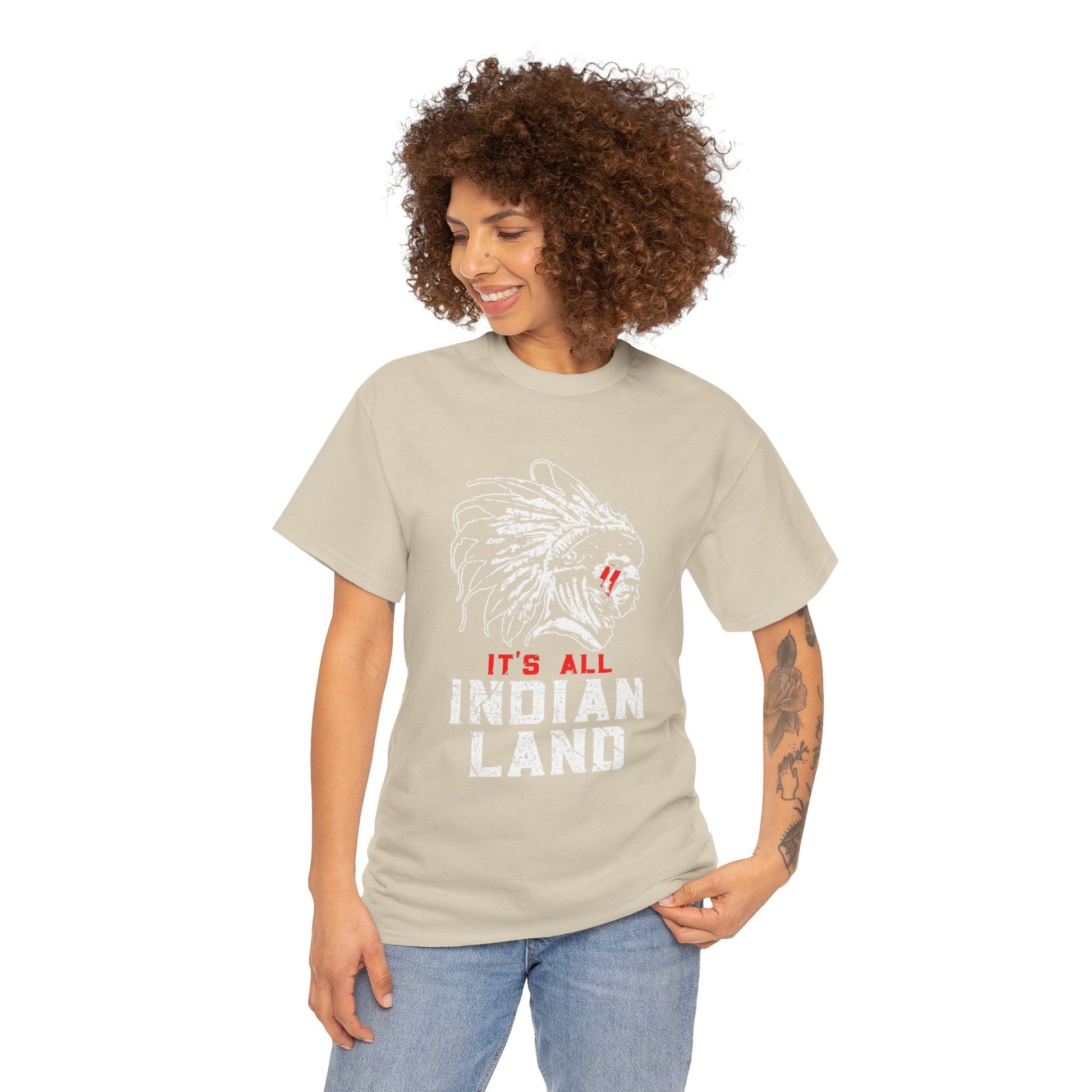 Say It Without Saying It Indigenous Pride Tee, Unisex Heavy Cotton Top, Statement Shirt, Native American Heritage, Gift for Activists, Cultural Appreciation Shirt - Metamorphosis Creations