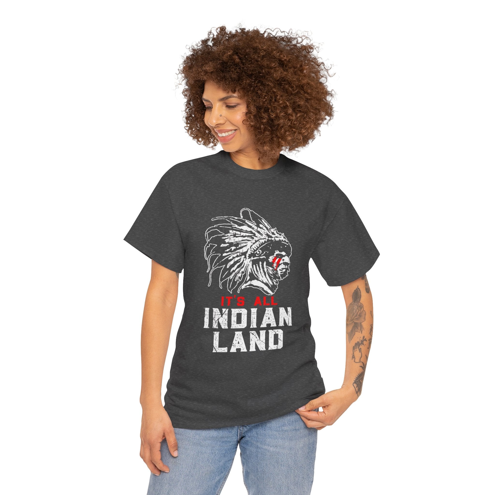 Say It Without Saying It Indigenous Pride Tee, Unisex Heavy Cotton Top, Statement Shirt, Native American Heritage, Gift for Activists, Cultural Appreciation Shirt - Metamorphosis Creations