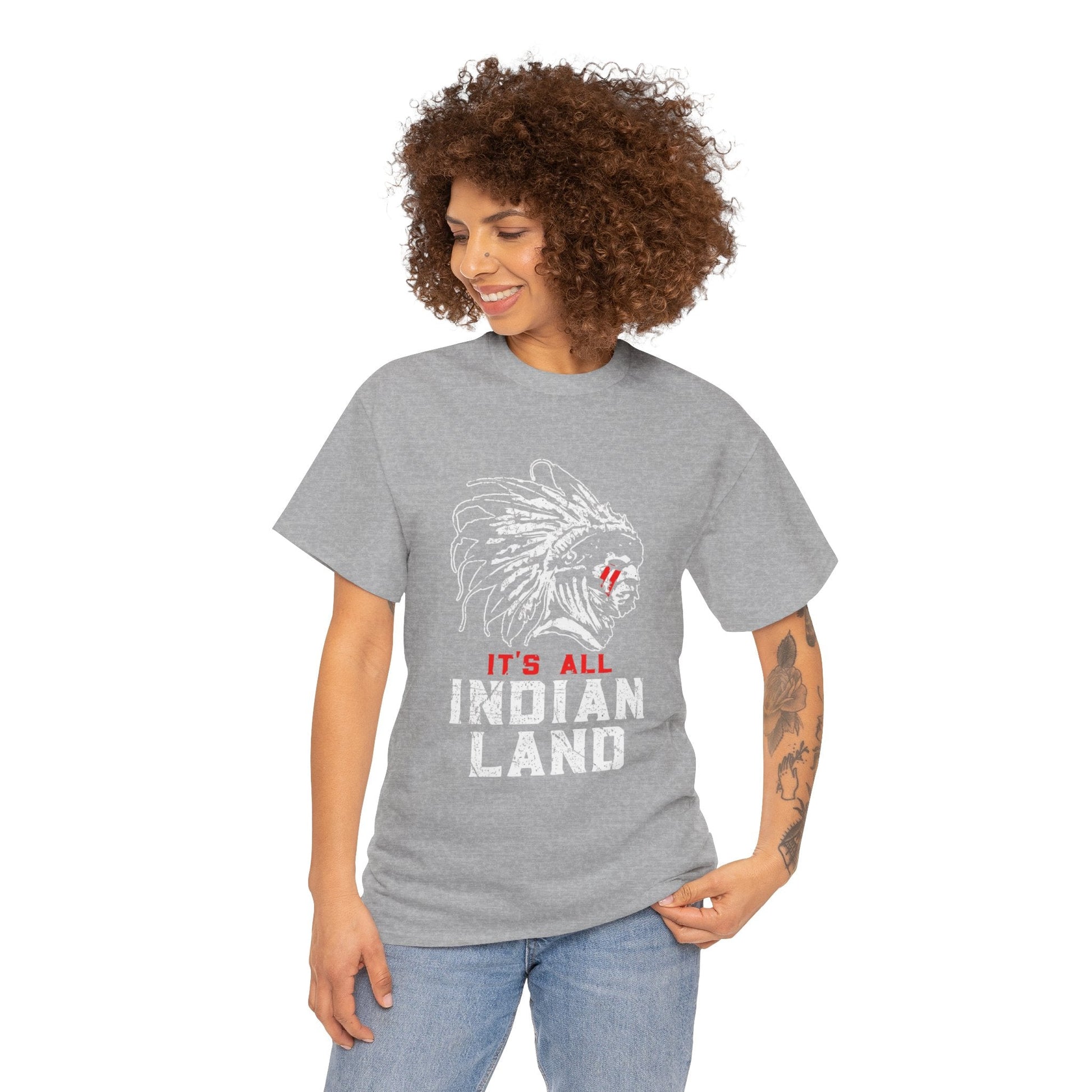 Say It Without Saying It Indigenous Pride Tee, Unisex Heavy Cotton Top, Statement Shirt, Native American Heritage, Gift for Activists, Cultural Appreciation Shirt - Metamorphosis Creations