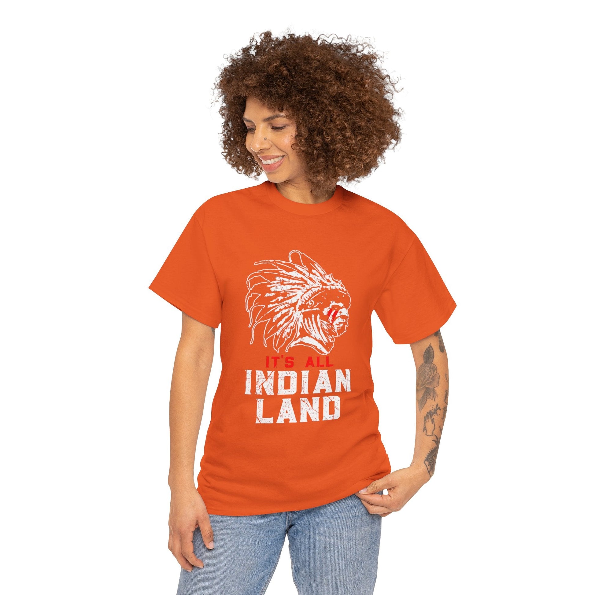 Say It Without Saying It Indigenous Pride Tee, Unisex Heavy Cotton Top, Statement Shirt, Native American Heritage, Gift for Activists, Cultural Appreciation Shirt - Metamorphosis Creations