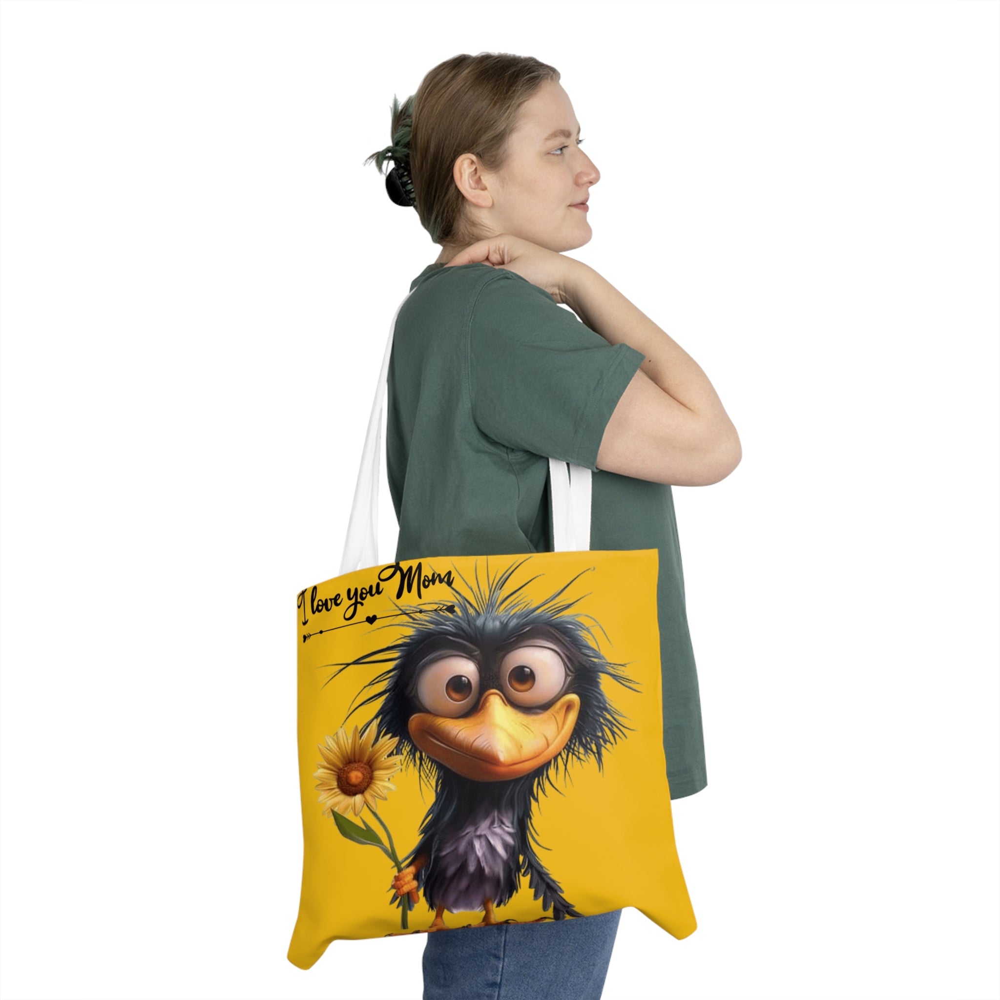 Show your love this Mothers Day Shoulder Tote Bag (AOP) - Metamorphosis Creations