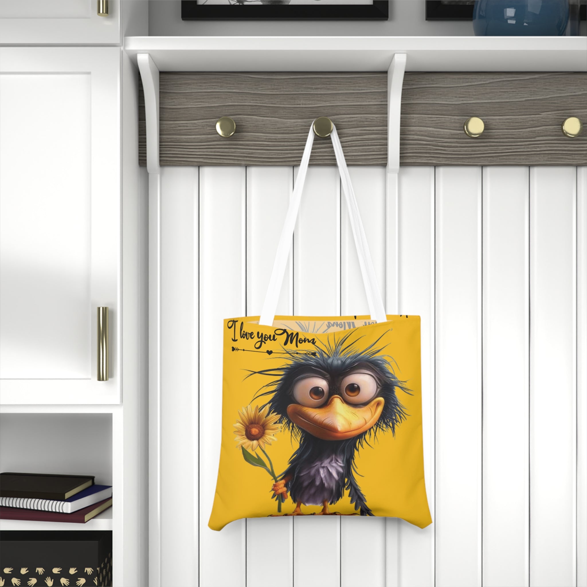 Show your love this Mothers Day Shoulder Tote Bag (AOP) - Metamorphosis Creations