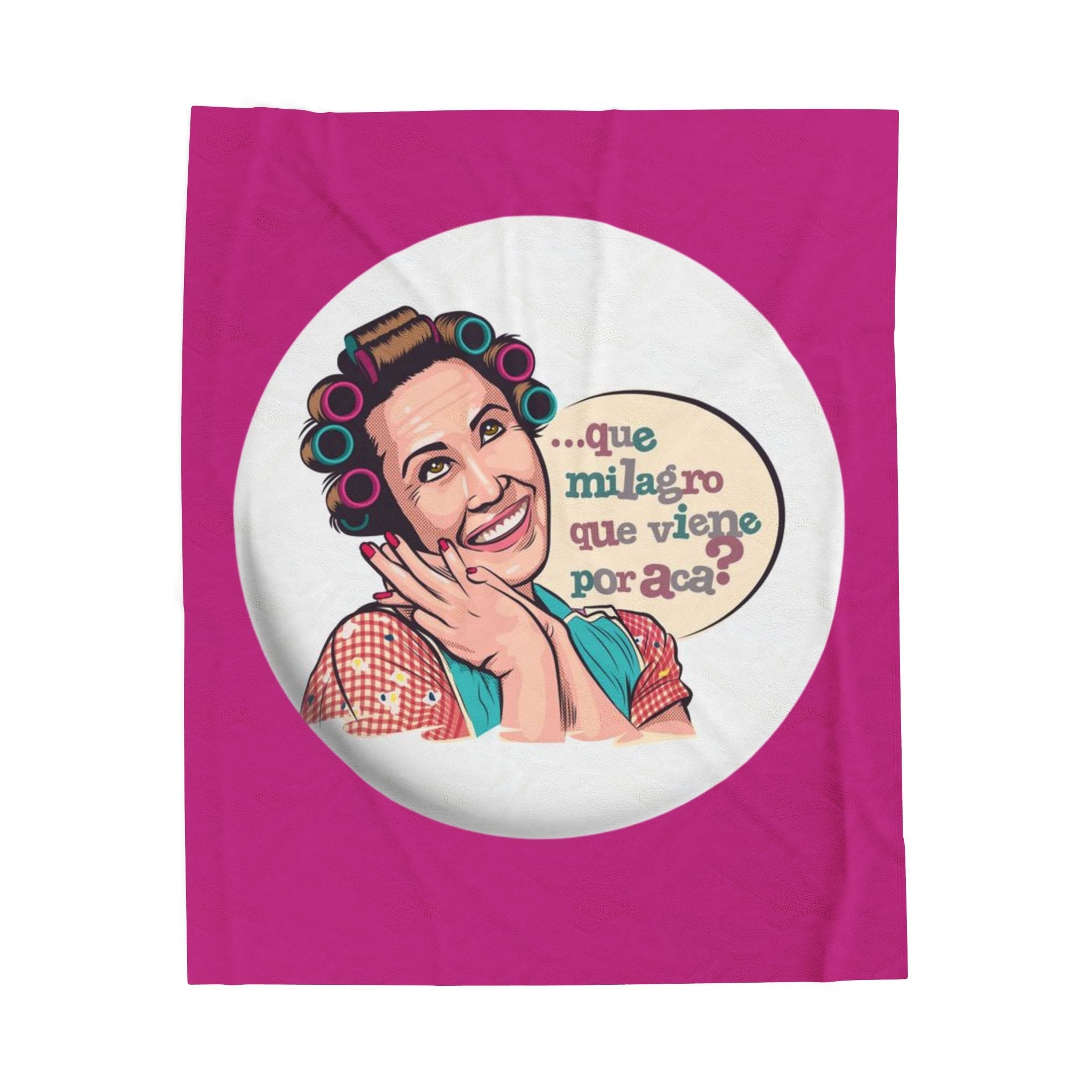 Si vas a descansar ¡hazlo con actitud! Charming Velveteen Plush Blanket with Whimsical Quote, Cozy Throw Blanket, Gift for Her,Fun Home Accessory, Great [...] - Metamorphosis Creations