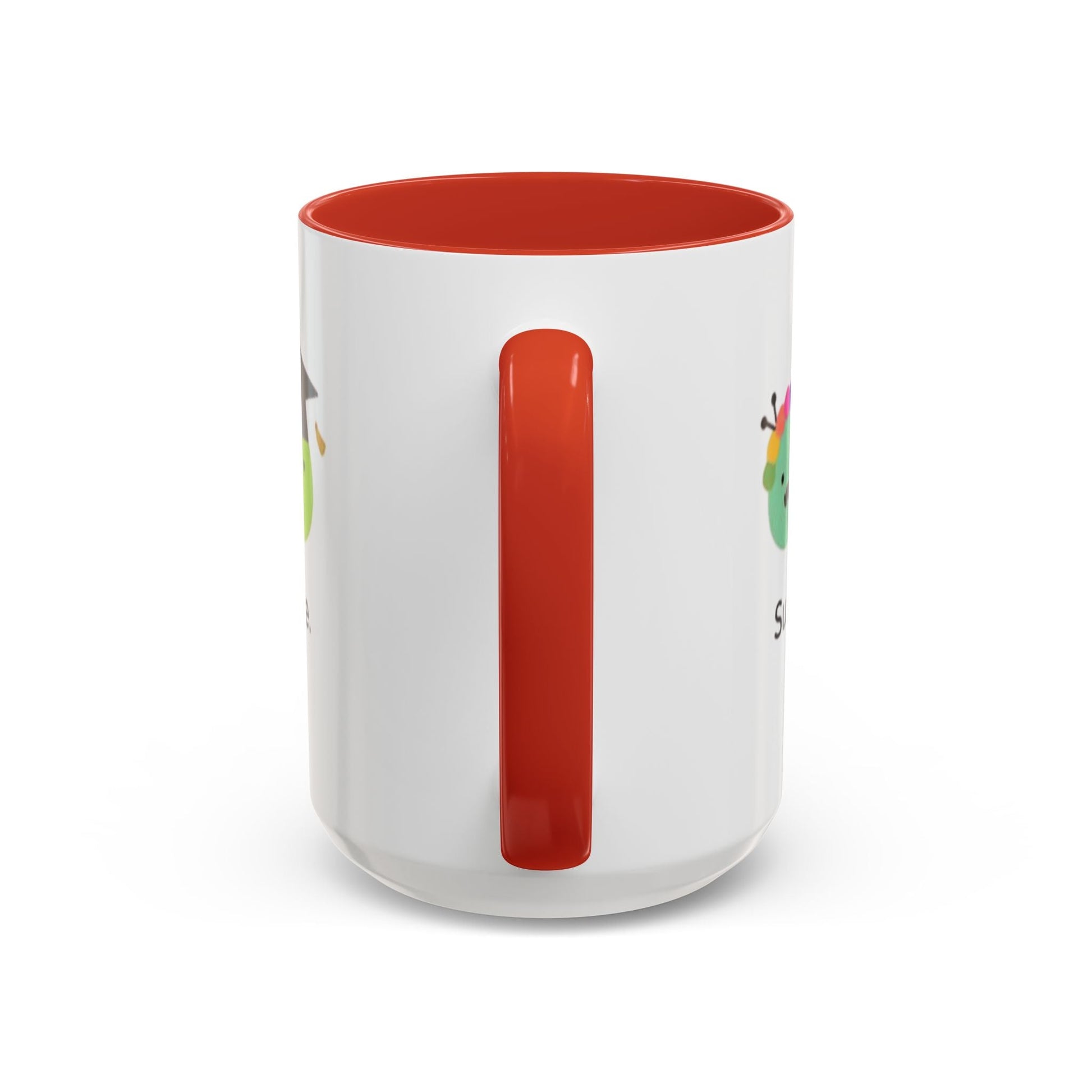 Sip in Style Whimsical Accent Coffee Mug | Fun Drinkware, Personalized Gifts, Office Humor, Unique Collectible, Cute Coffee Cup - Metamorphosis Creations