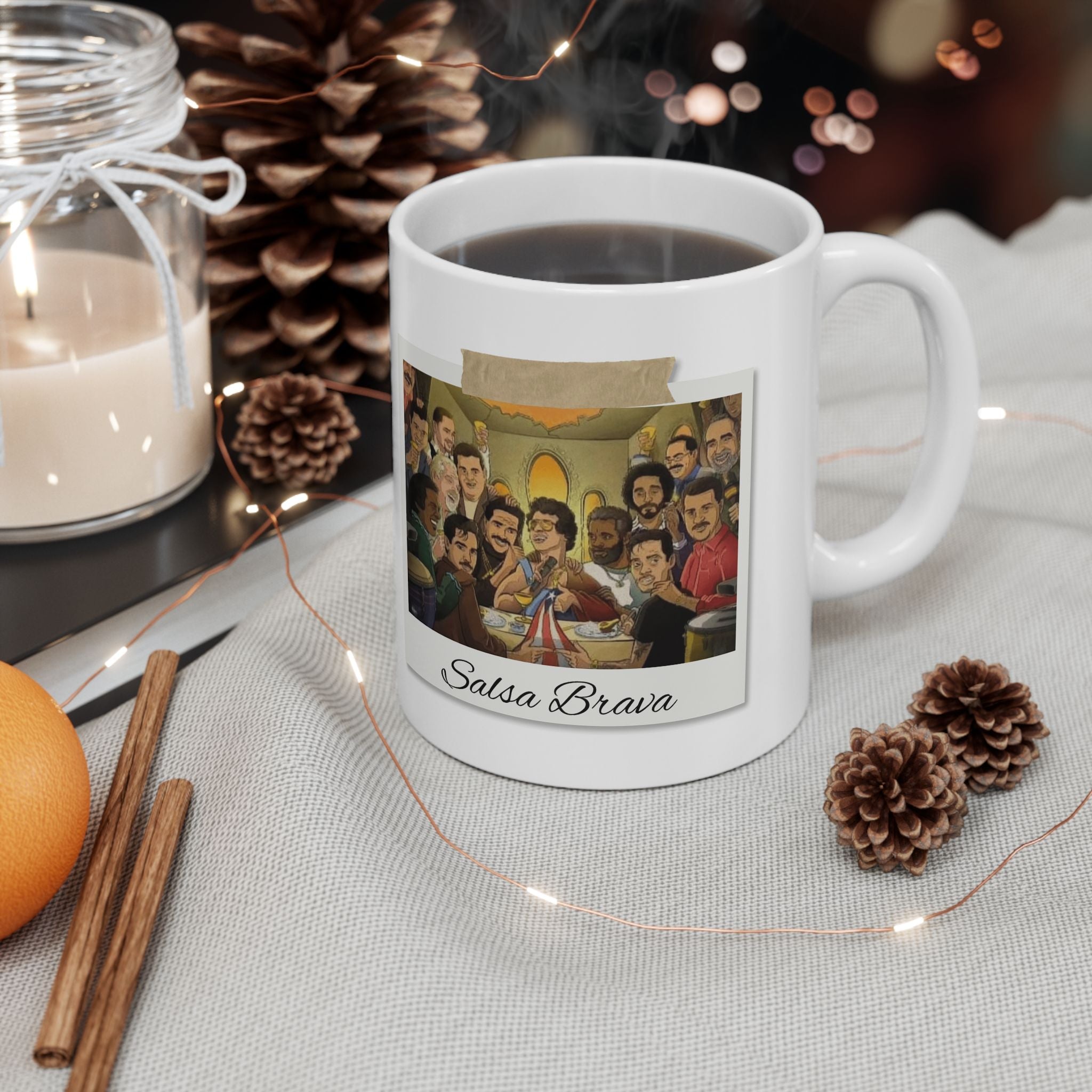 🇵🇷 Sip with Pride Puerto Rico in Every Pour Artistic Design Perfect Gift for Coffee Lovers, Art Enthusiasts, Birthday, Anniversary, Home Decor, Collectibles - Metamorphosis Creations