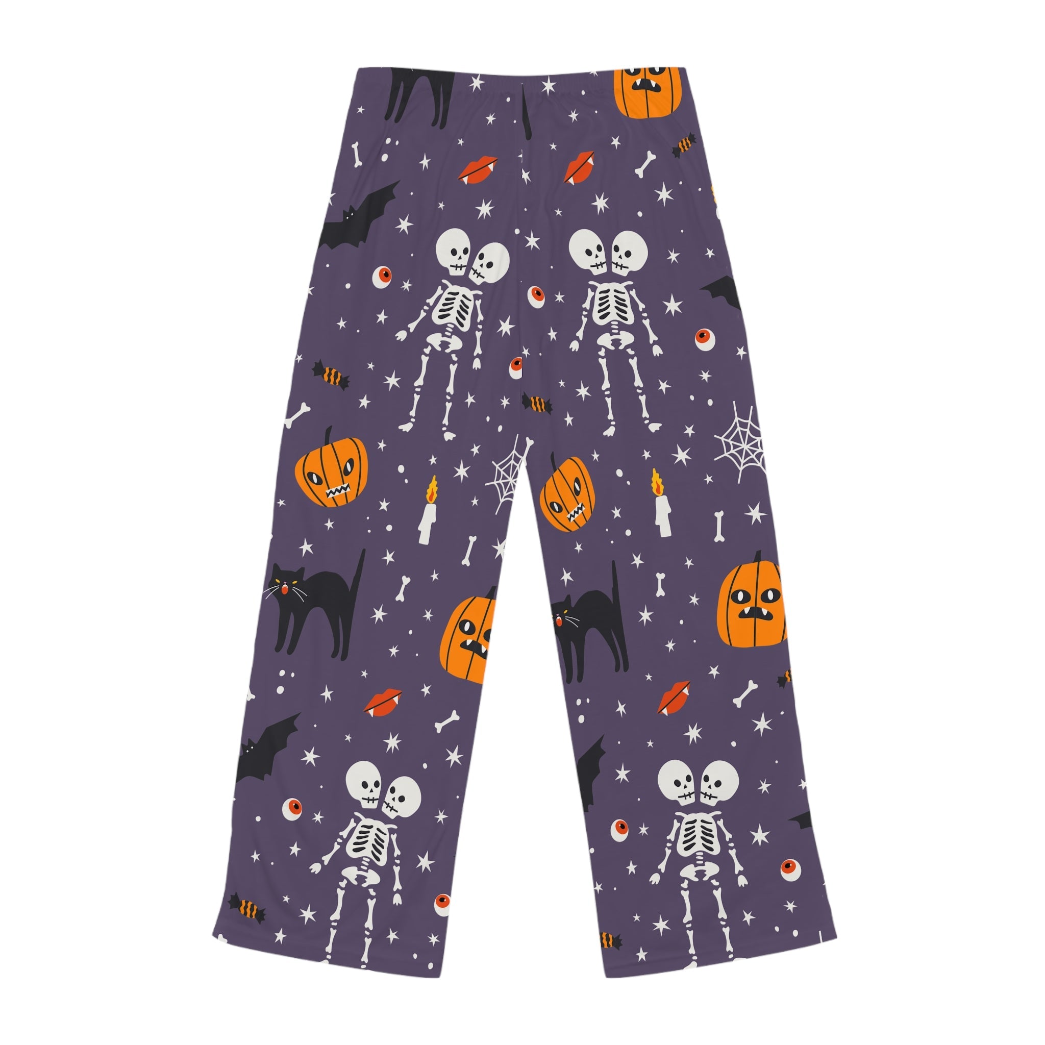 Spooky & Comfy for the Season Halloween Themed Women's Pajama Pants, Cozy Sleepwear, Spooky Skeletons, Fun Costume, Holiday Gift, Home Relaxation - Metamorphosis Creations