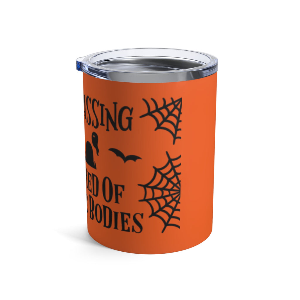 Spooky Graveyard Tumbler, Halloween Drinkware, Bone - Chilling Tumbler, Funny Mug for Adults, Ghostly Party Gift - Metamorphosis Creations