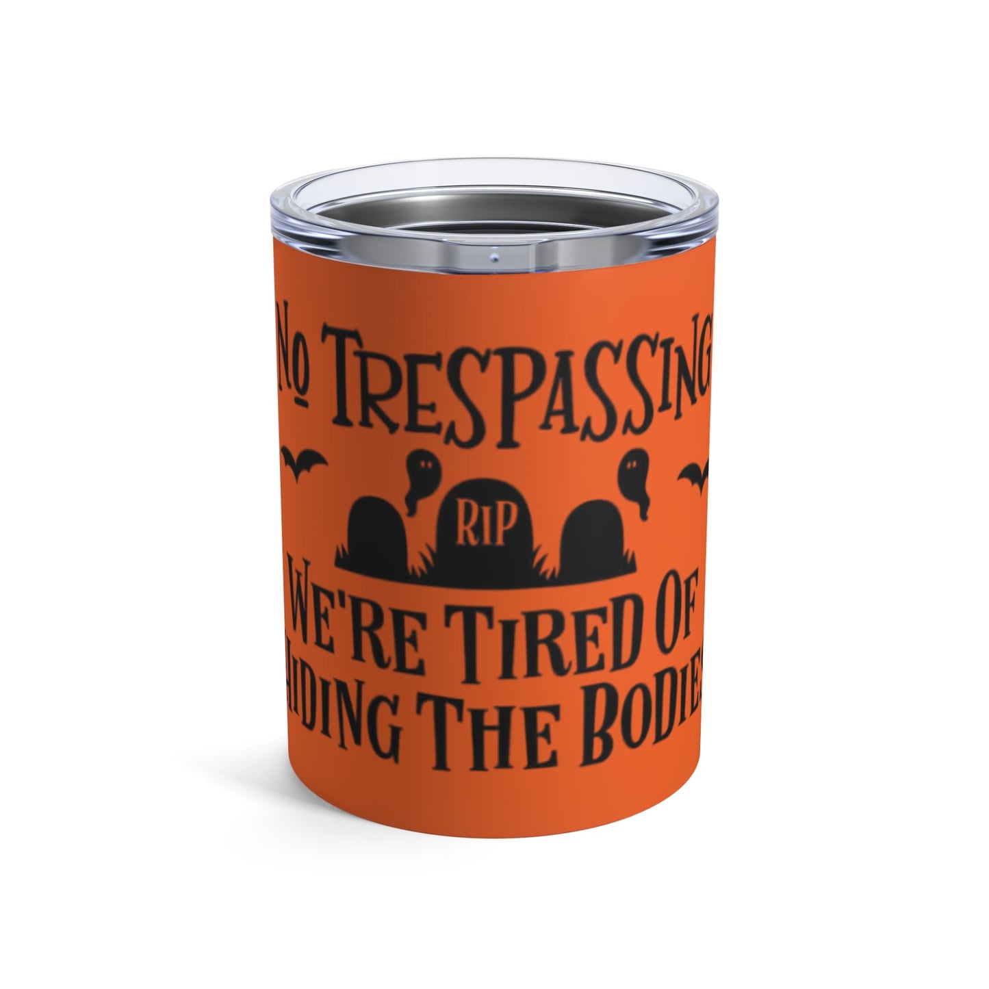 Spooky Graveyard Tumbler, Halloween Drinkware, Bone - Chilling Tumbler, Funny Mug for Adults, Ghostly Party Gift - Metamorphosis Creations