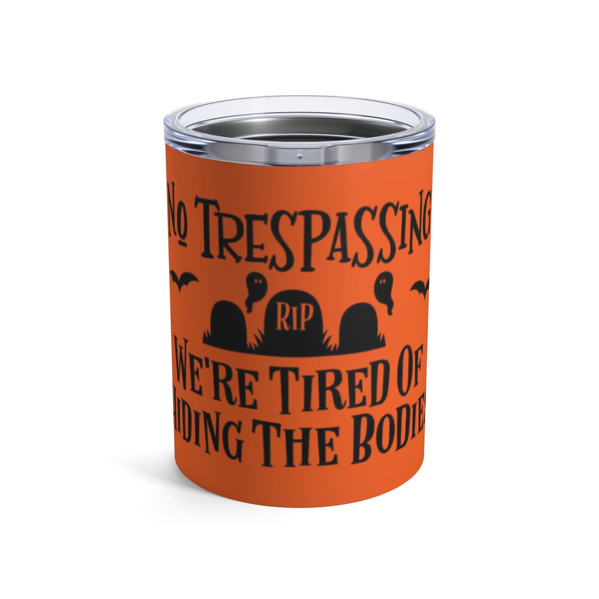 Spooky Graveyard Tumbler, Halloween Drinkware, Bone - Chilling Tumbler, Funny Mug for Adults, Ghostly Party Gift - Metamorphosis Creations