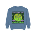 Spooky Manifesting Sweatshirt, Unisex Skeleton Pullover, Halloween Apparel, Cozy Fall Fashion, Casual Trendy Top, Unique Gift - Metamorphosis Creations