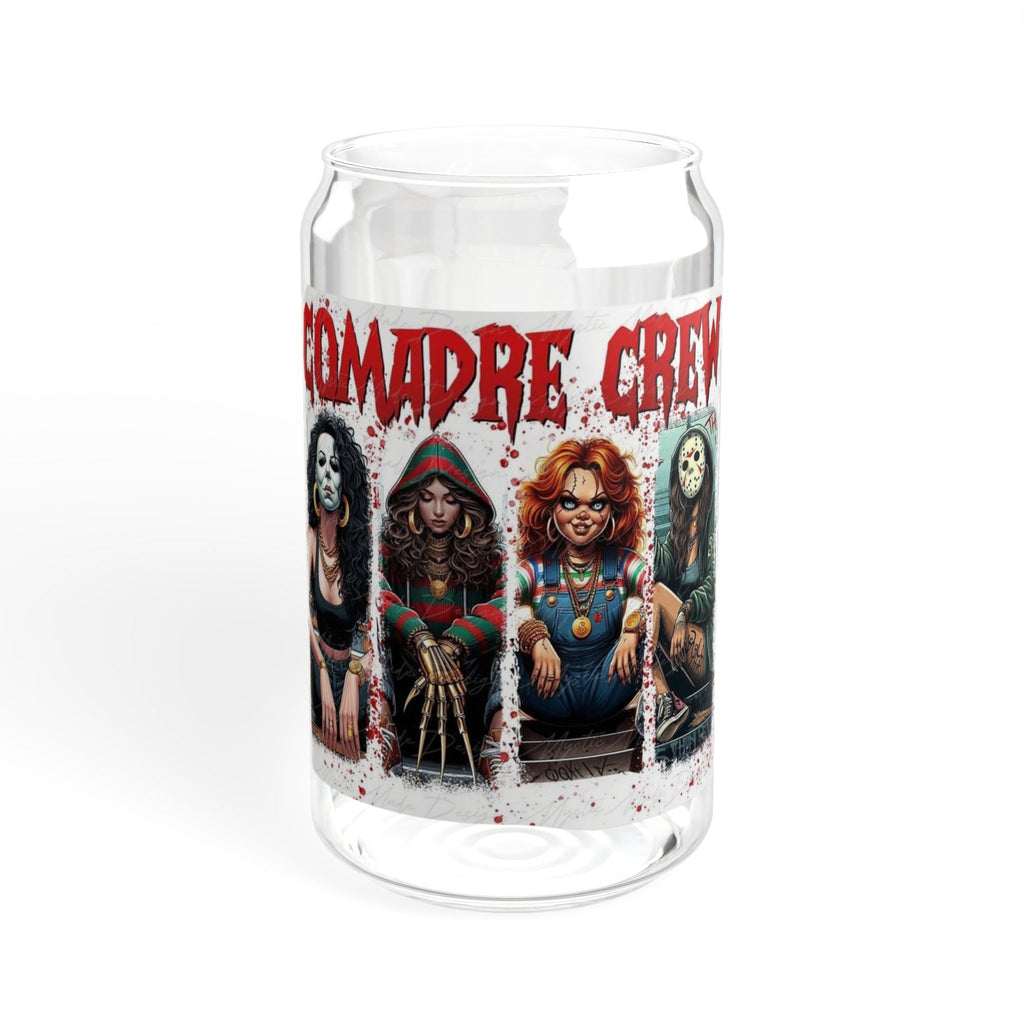 🎃 Spooky Sips Await! Gothic Sipper Glass, Halloween Drinkware, Cute Horror Decor, Unique Gift, Spooky Party Supplies, Alternative Lifestyle - Metamorphosis Creations