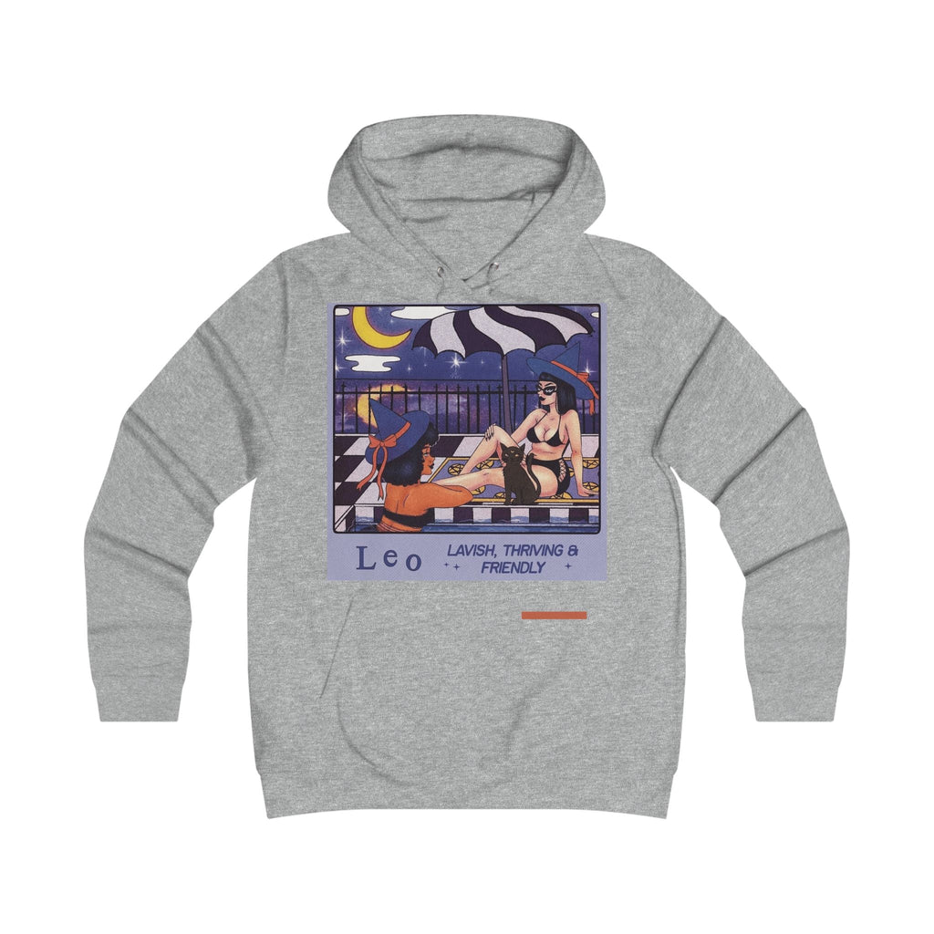 Spooky Vibes Only Astrology Leo Hoodie, Cozy College Sweatshirt, Zodiac Sign Apparel, Cute Casual Wear, Gift for Astrology Lovers, Trendy Fashion - Metamorphosis Creations
