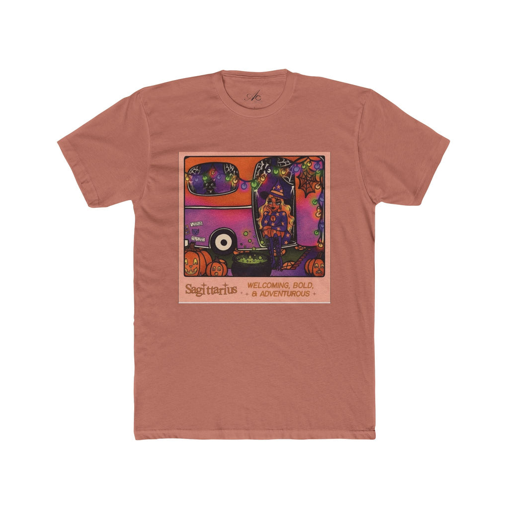 Spooky Vibes Only – Halloween Graphic Tee Vibrant Sagittaurus Tee, Unique Astrology T-Shirt, Zodiac Apparel, Gift for Astrology Lovers, Horoscope Shirt, Spiritual Fashion - Metamorphosis Creations