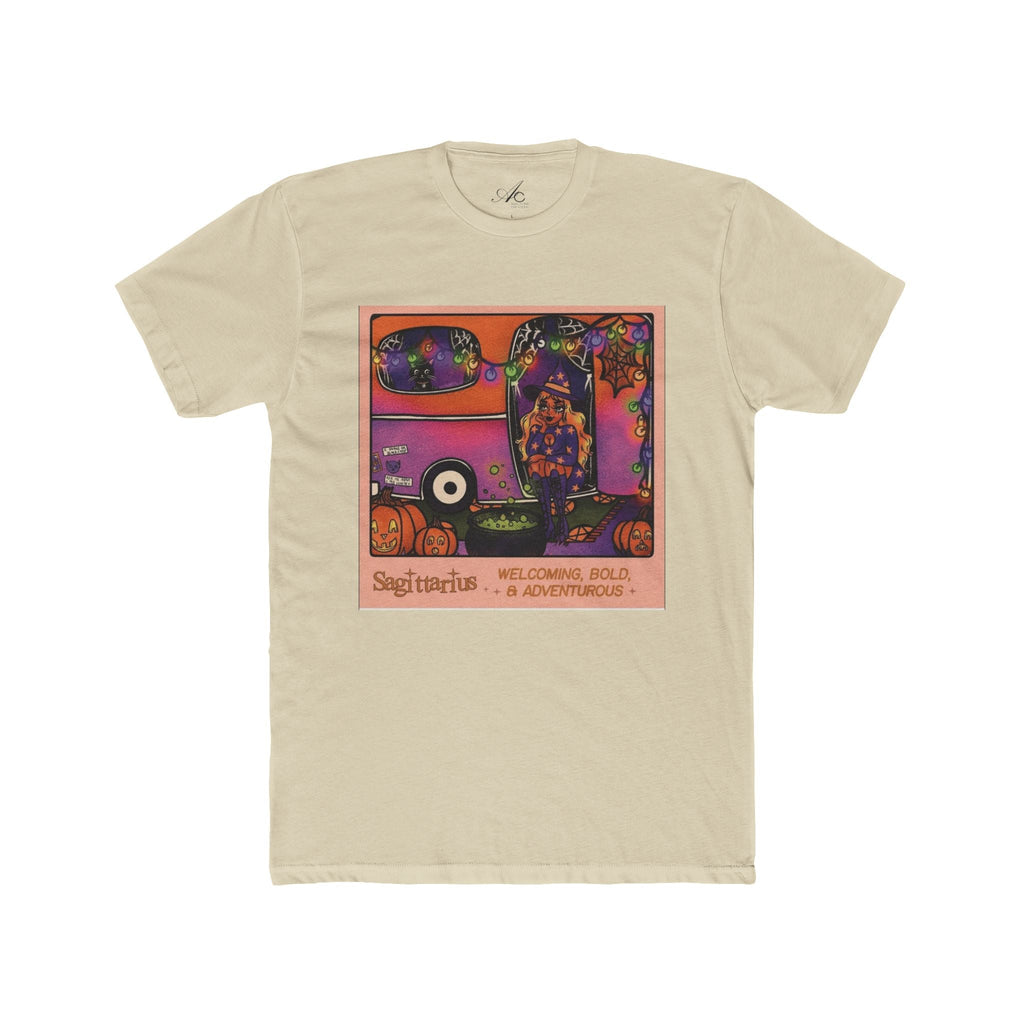 Spooky Vibes Only – Halloween Graphic Tee Vibrant Sagittaurus Tee, Unique Astrology T-Shirt, Zodiac Apparel, Gift for Astrology Lovers, Horoscope Shirt, Spiritual Fashion - Metamorphosis Creations