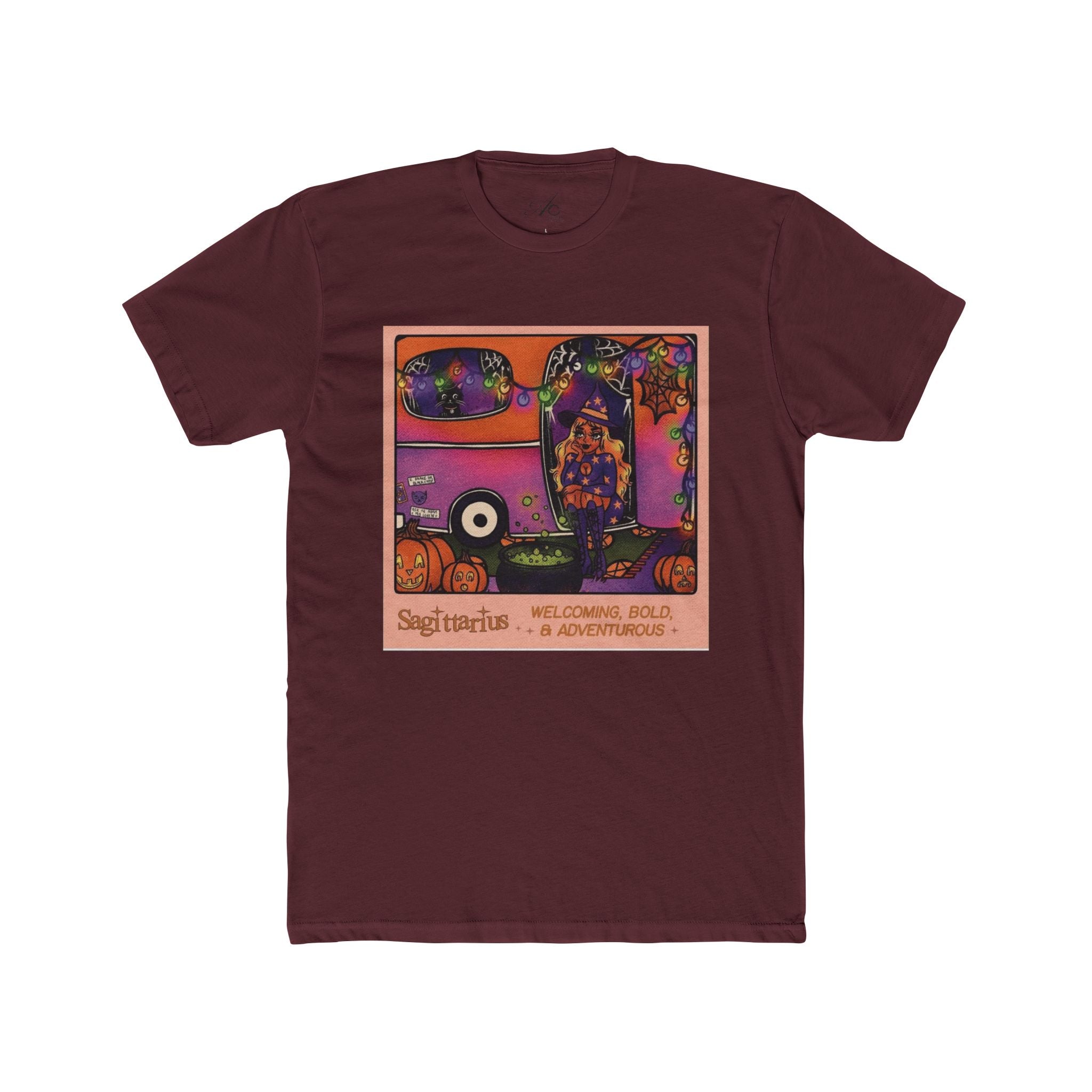Spooky Vibes Only – Halloween Graphic Tee Vibrant Sagittaurus Tee, Unique Astrology T-Shirt, Zodiac Apparel, Gift for Astrology Lovers, Horoscope Shirt, Spiritual Fashion - Metamorphosis Creations