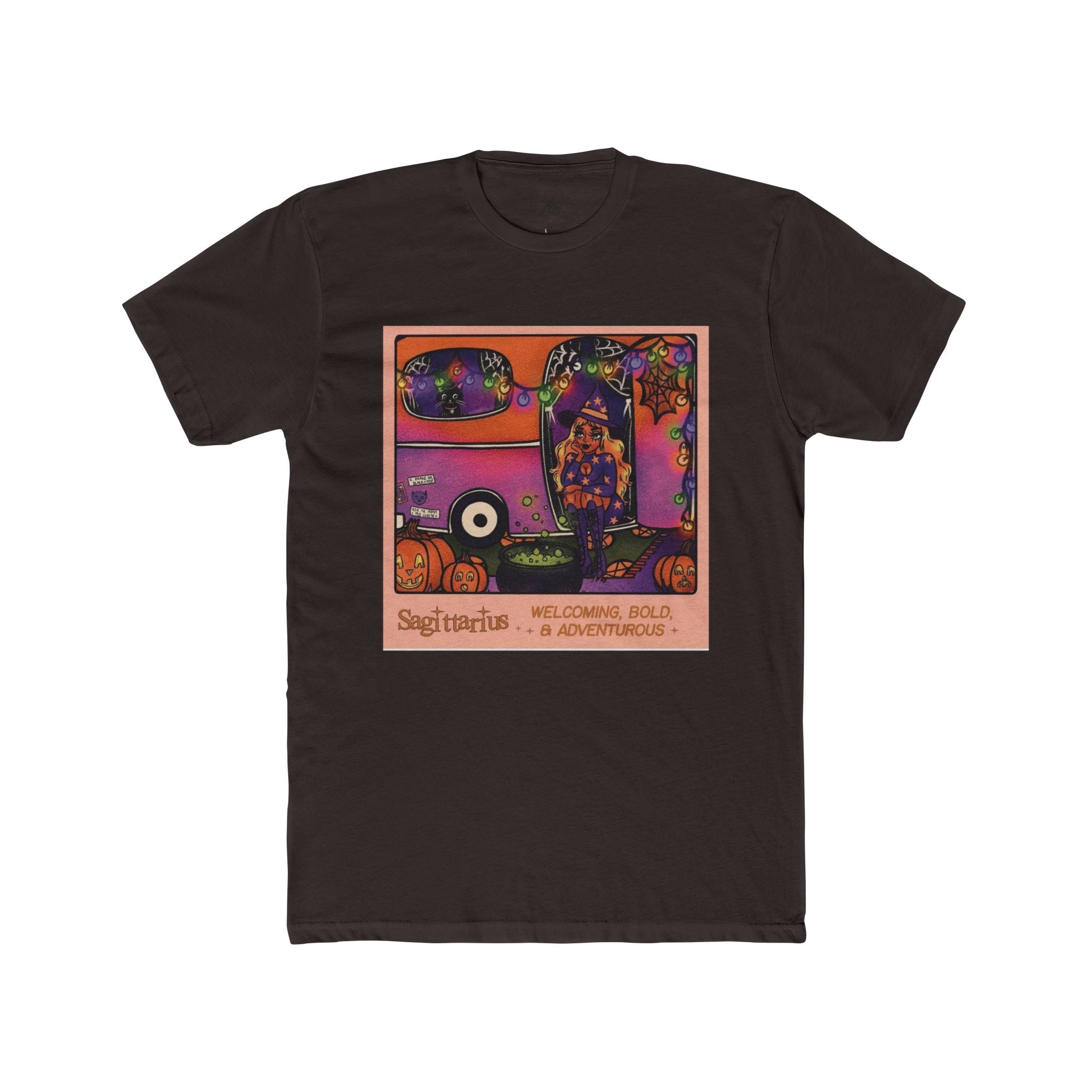 Spooky Vibes Only – Halloween Graphic Tee Vibrant Sagittaurus Tee, Unique Astrology T-Shirt, Zodiac Apparel, Gift for Astrology Lovers, Horoscope Shirt, Spiritual Fashion - Metamorphosis Creations