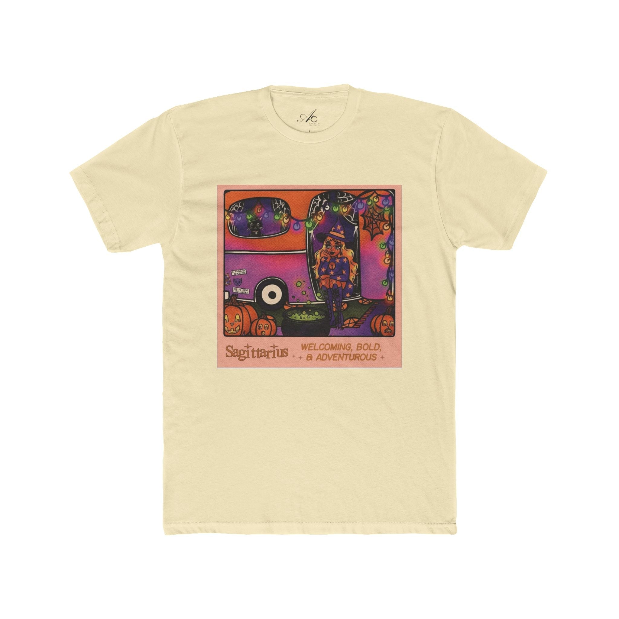 Spooky Vibes Only – Halloween Graphic Tee Vibrant Sagittaurus Tee, Unique Astrology T-Shirt, Zodiac Apparel, Gift for Astrology Lovers, Horoscope Shirt, Spiritual Fashion - Metamorphosis Creations