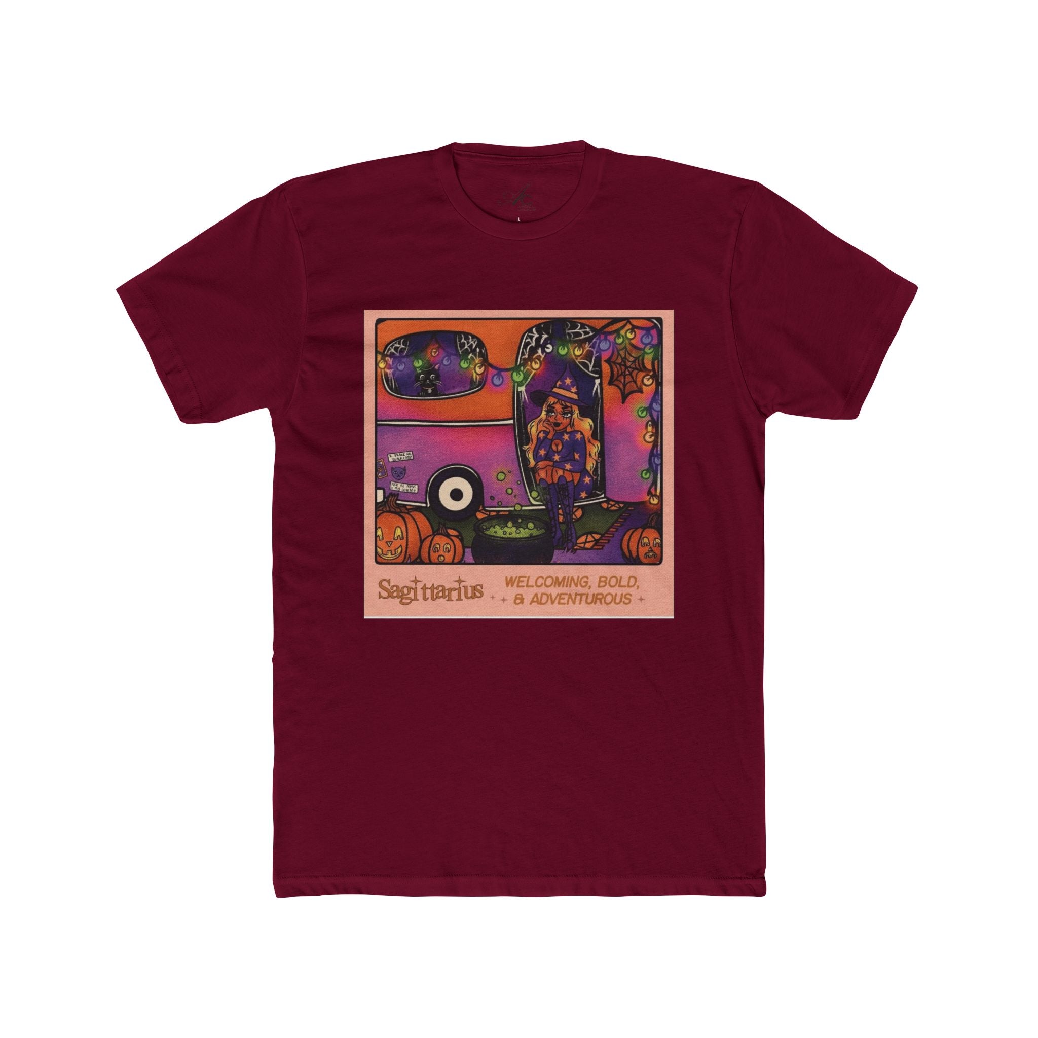 Spooky Vibes Only – Halloween Graphic Tee Vibrant Sagittaurus Tee, Unique Astrology T-Shirt, Zodiac Apparel, Gift for Astrology Lovers, Horoscope Shirt, Spiritual Fashion - Metamorphosis Creations