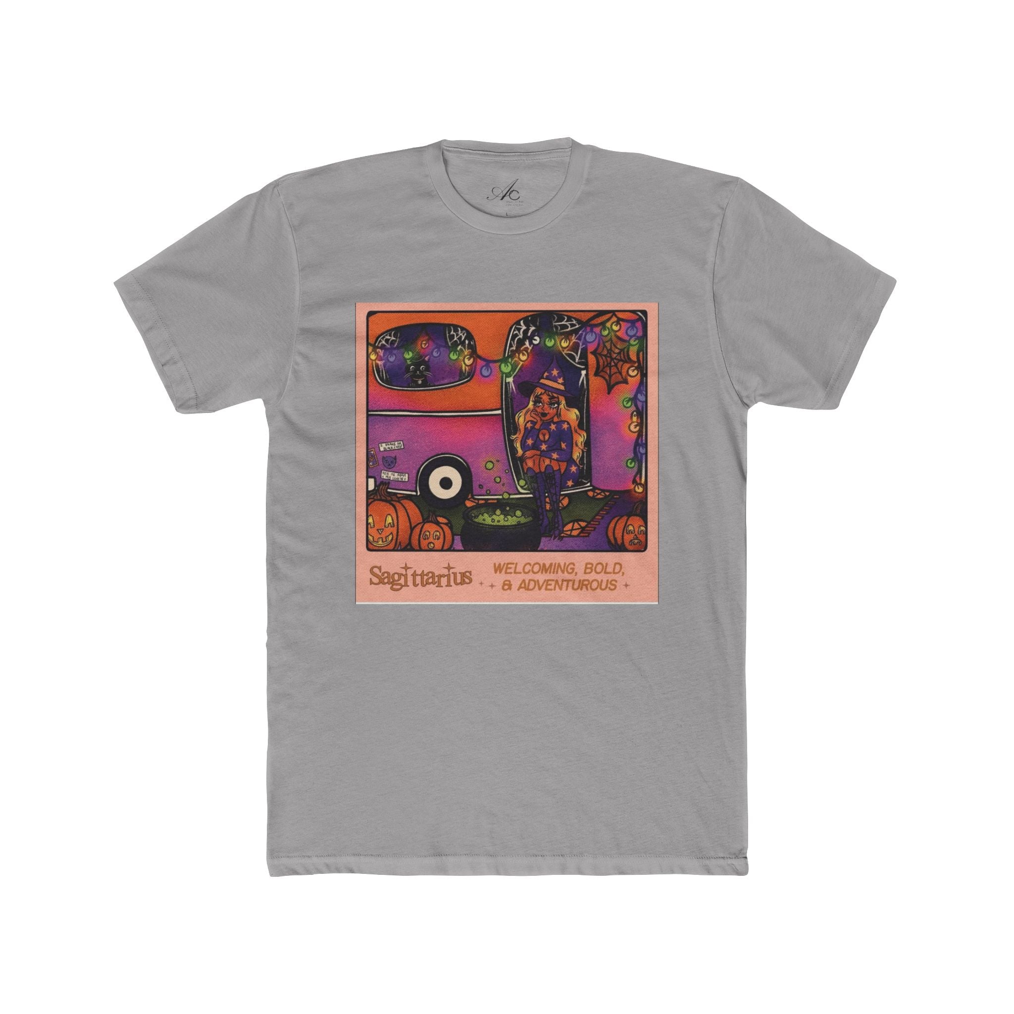 Spooky Vibes Only – Halloween Graphic Tee Vibrant Sagittaurus Tee, Unique Astrology T-Shirt, Zodiac Apparel, Gift for Astrology Lovers, Horoscope Shirt, Spiritual Fashion - Metamorphosis Creations