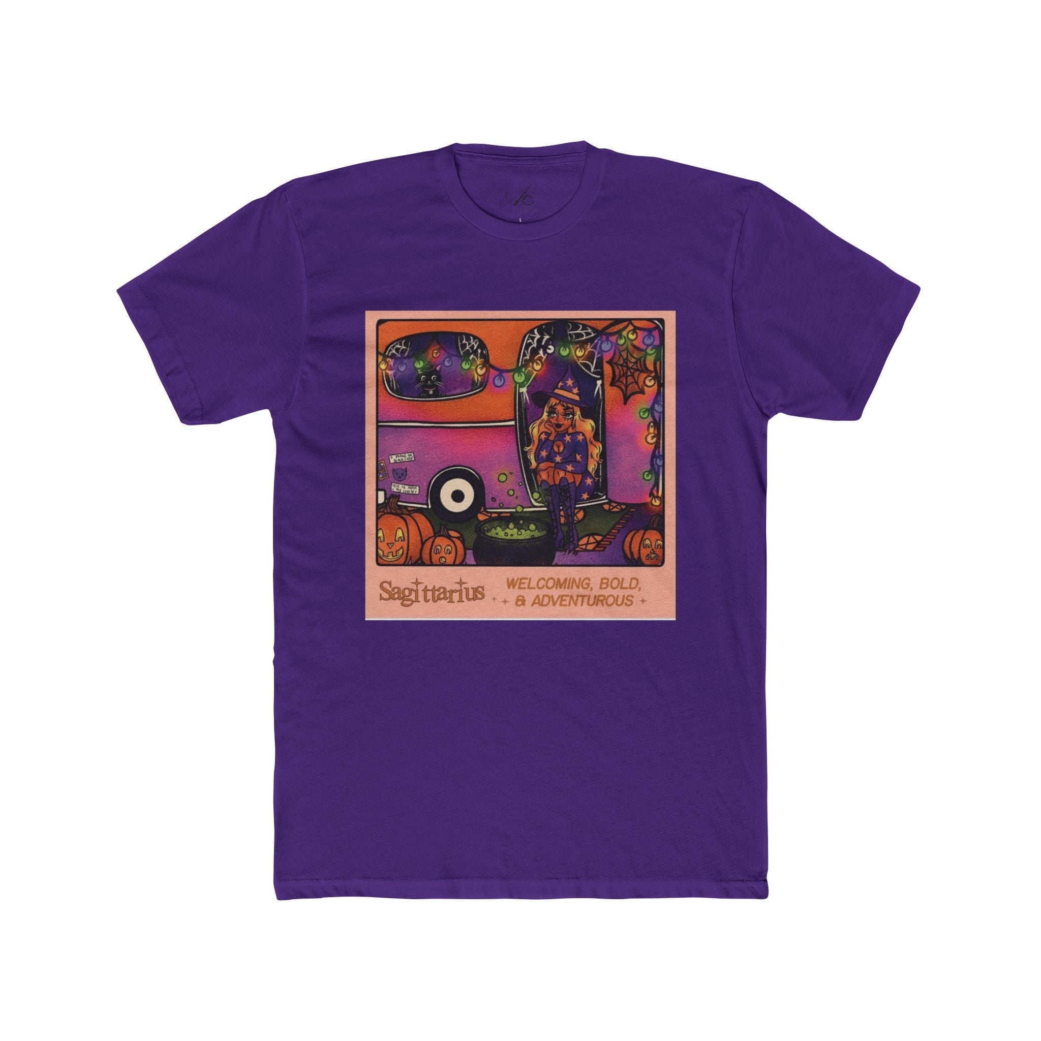 Spooky Vibes Only – Halloween Graphic Tee Vibrant Sagittaurus Tee, Unique Astrology T-Shirt, Zodiac Apparel, Gift for Astrology Lovers, Horoscope Shirt, Spiritual Fashion - Metamorphosis Creations
