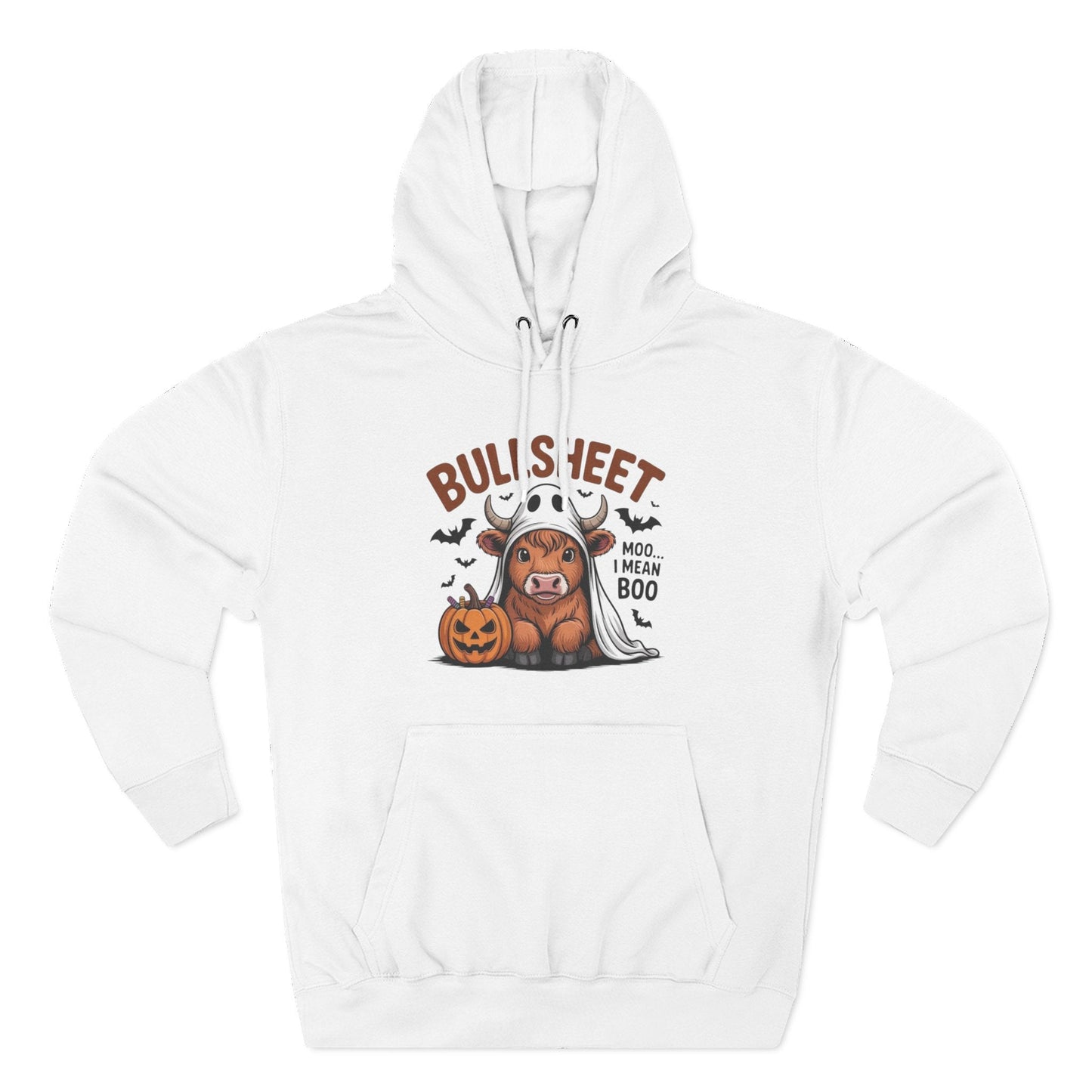Spooky Vibes Only" Halloween Sweater Cozy Ghostly Fleece Hoodie - Metamorphosis Creations