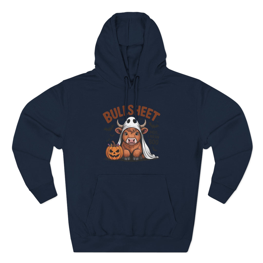 Spooky Vibes Only" Halloween Sweater Cozy Ghostly Fleece Hoodie - Metamorphosis Creations