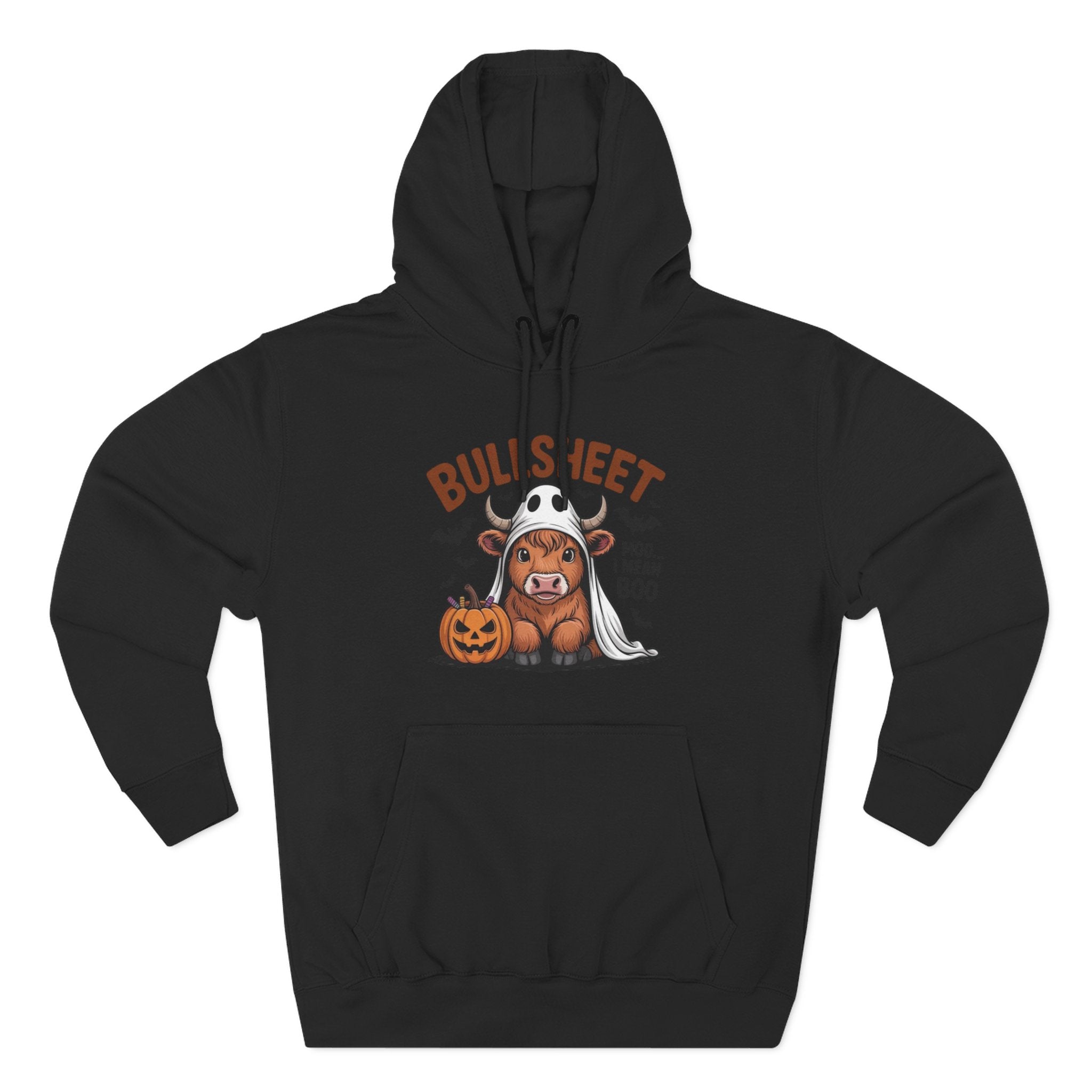 Spooky Vibes Only" Halloween Sweater Cozy Ghostly Fleece Hoodie - Metamorphosis Creations