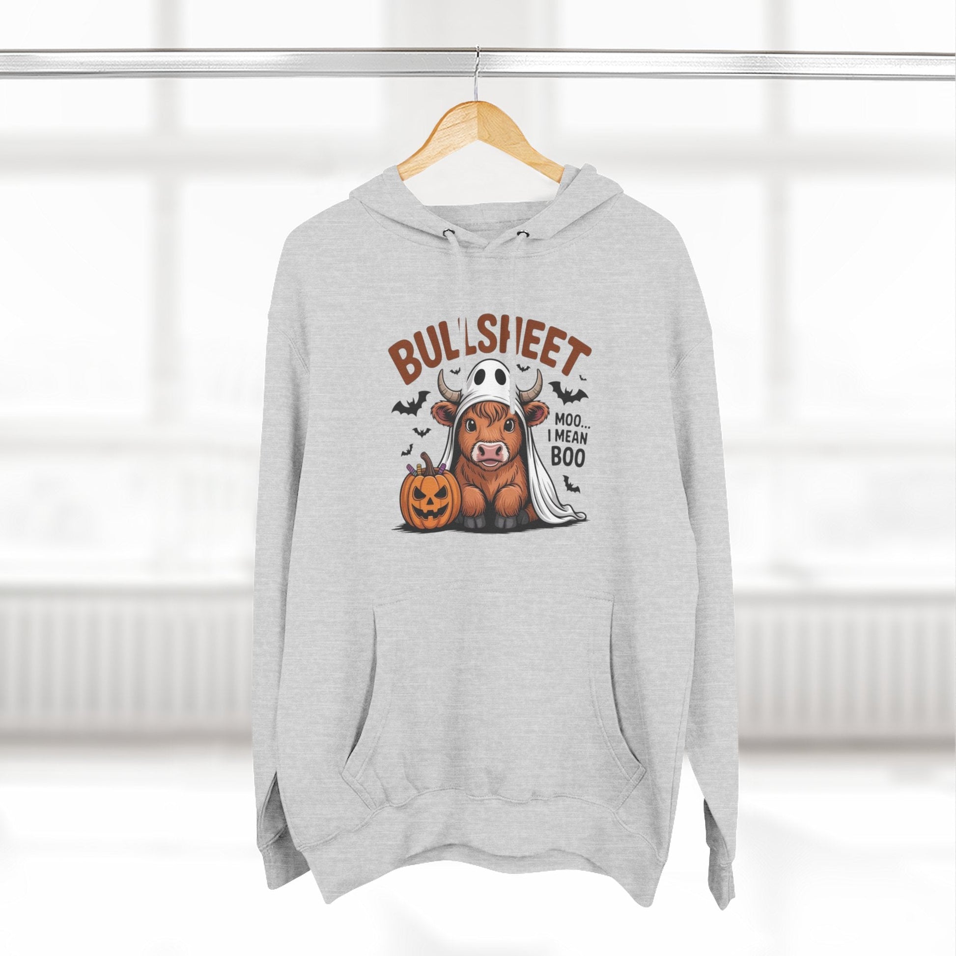 Spooky Vibes Only" Halloween Sweater Cozy Ghostly Fleece Hoodie - Metamorphosis Creations