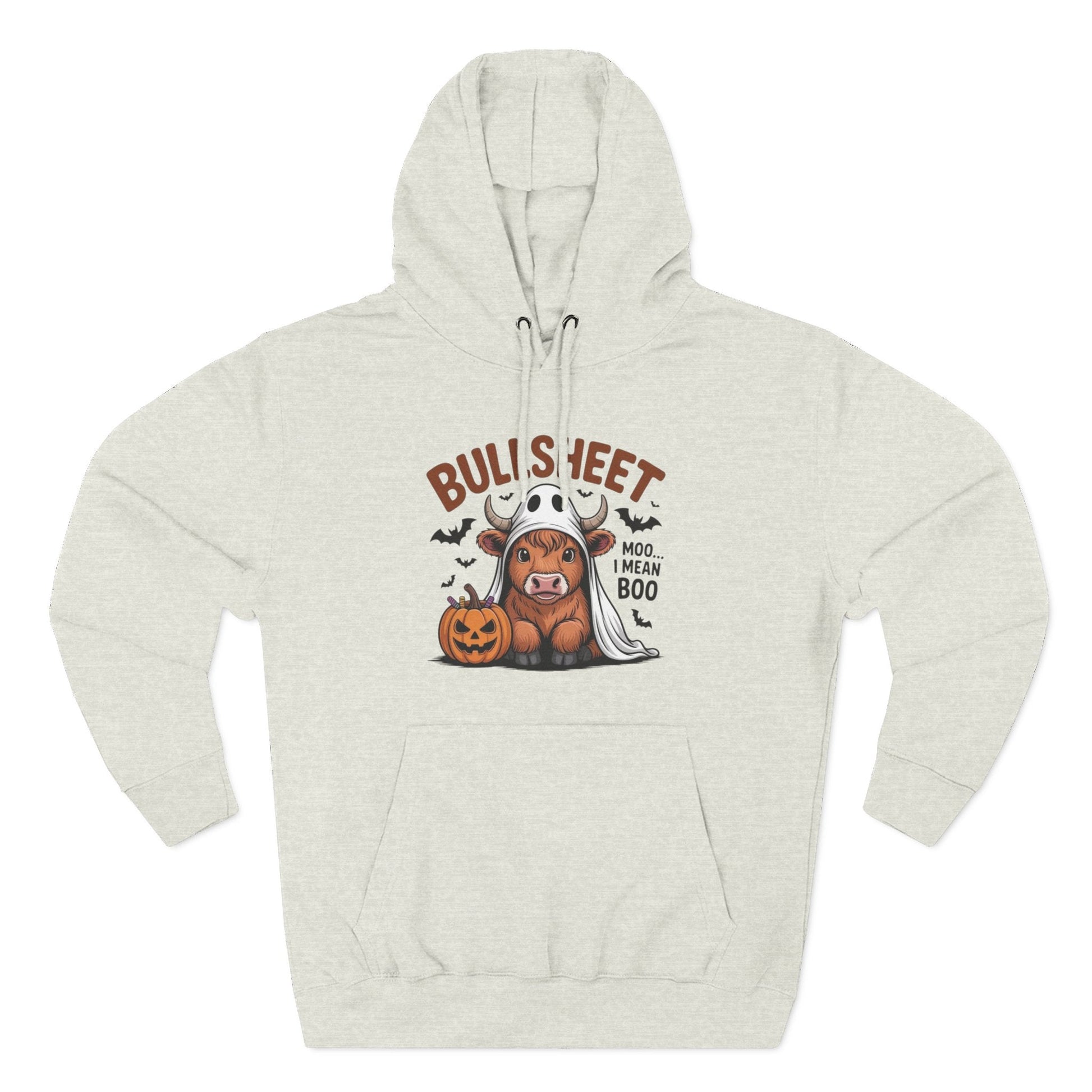 Spooky Vibes Only" Halloween Sweater Cozy Ghostly Fleece Hoodie - Metamorphosis Creations