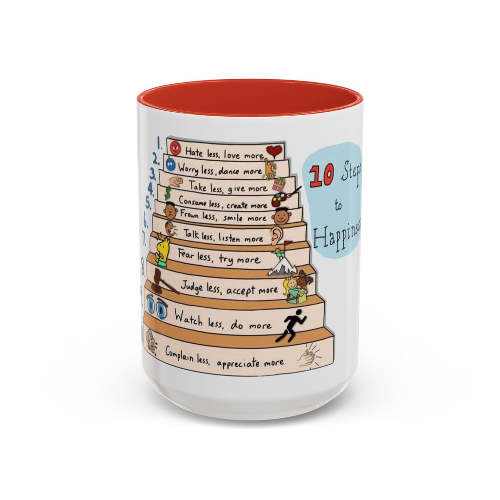 ☕ Start Your Day with Meaning Motivational Gift, Self - Care Mug, Unique Home Decor, Joyful Drinkware - Metamorphosis Creations
