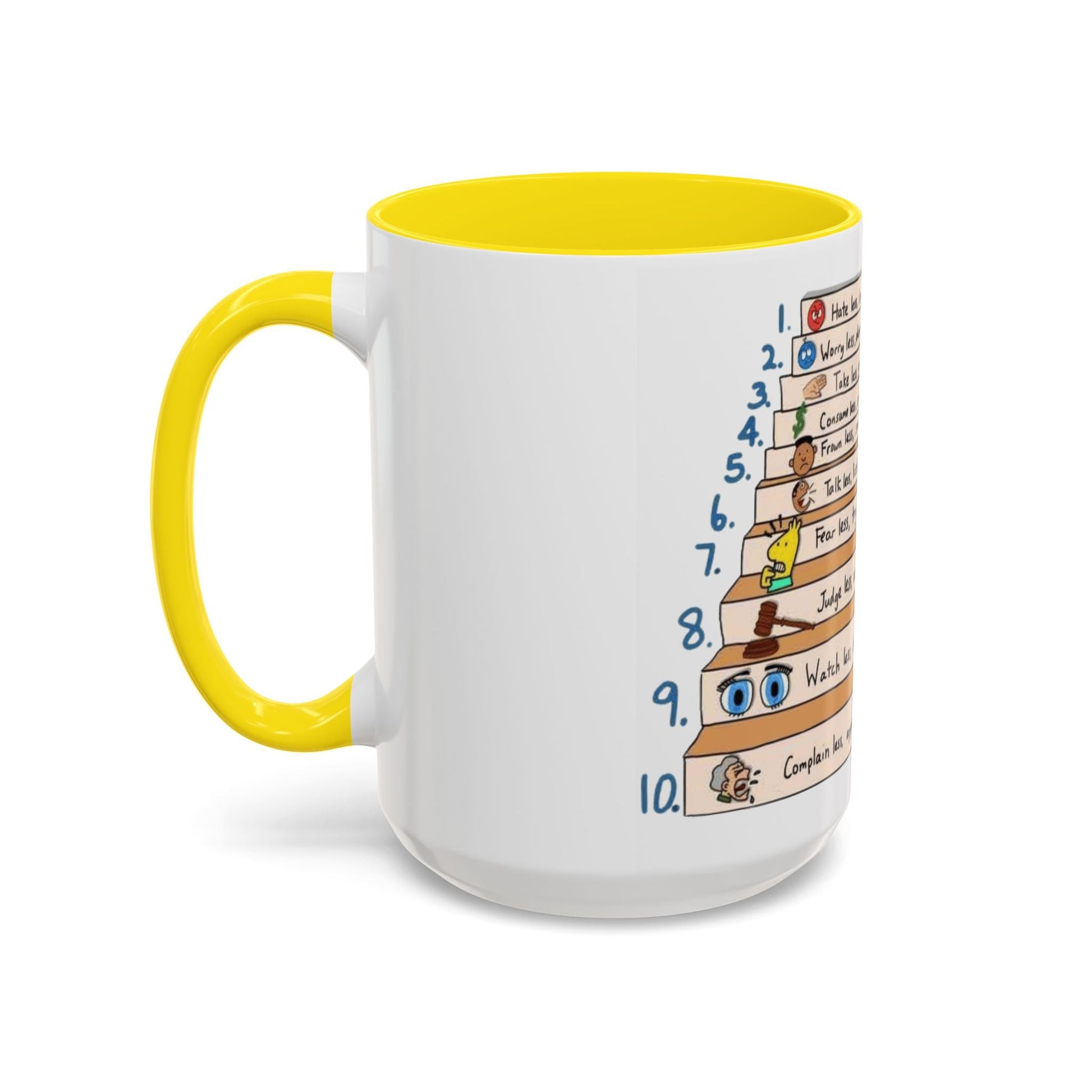 ☕ Start Your Day with Meaning Motivational Gift, Self - Care Mug, Unique Home Decor, Joyful Drinkware - Metamorphosis Creations