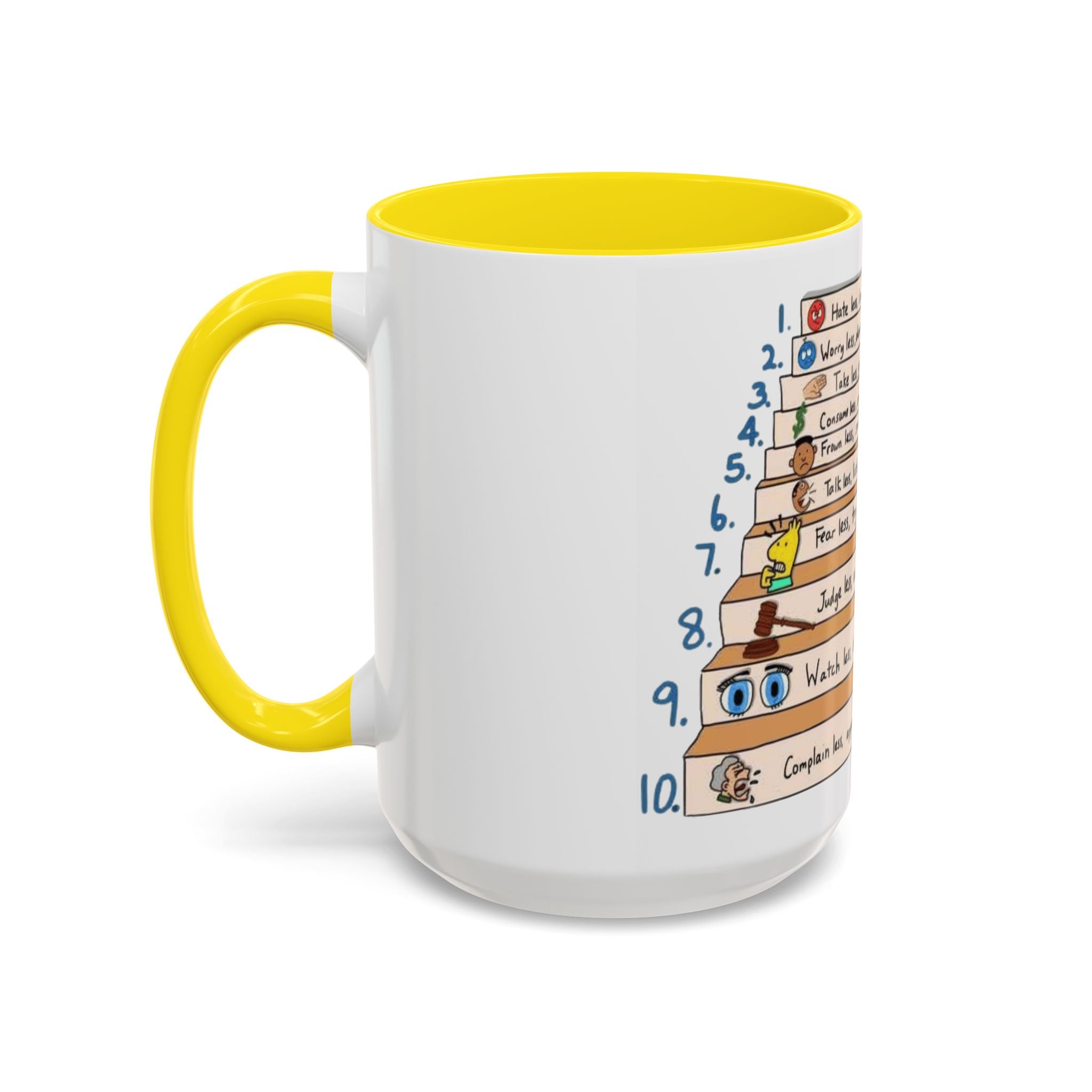 ☕ Start Your Day with Meaning Motivational Gift, Self - Care Mug, Unique Home Decor, Joyful Drinkware - Metamorphosis Creations