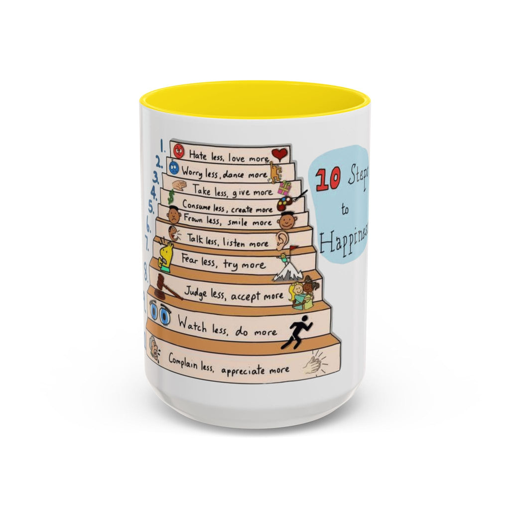 ☕ Start Your Day with Meaning Motivational Gift, Self - Care Mug, Unique Home Decor, Joyful Drinkware - Metamorphosis Creations