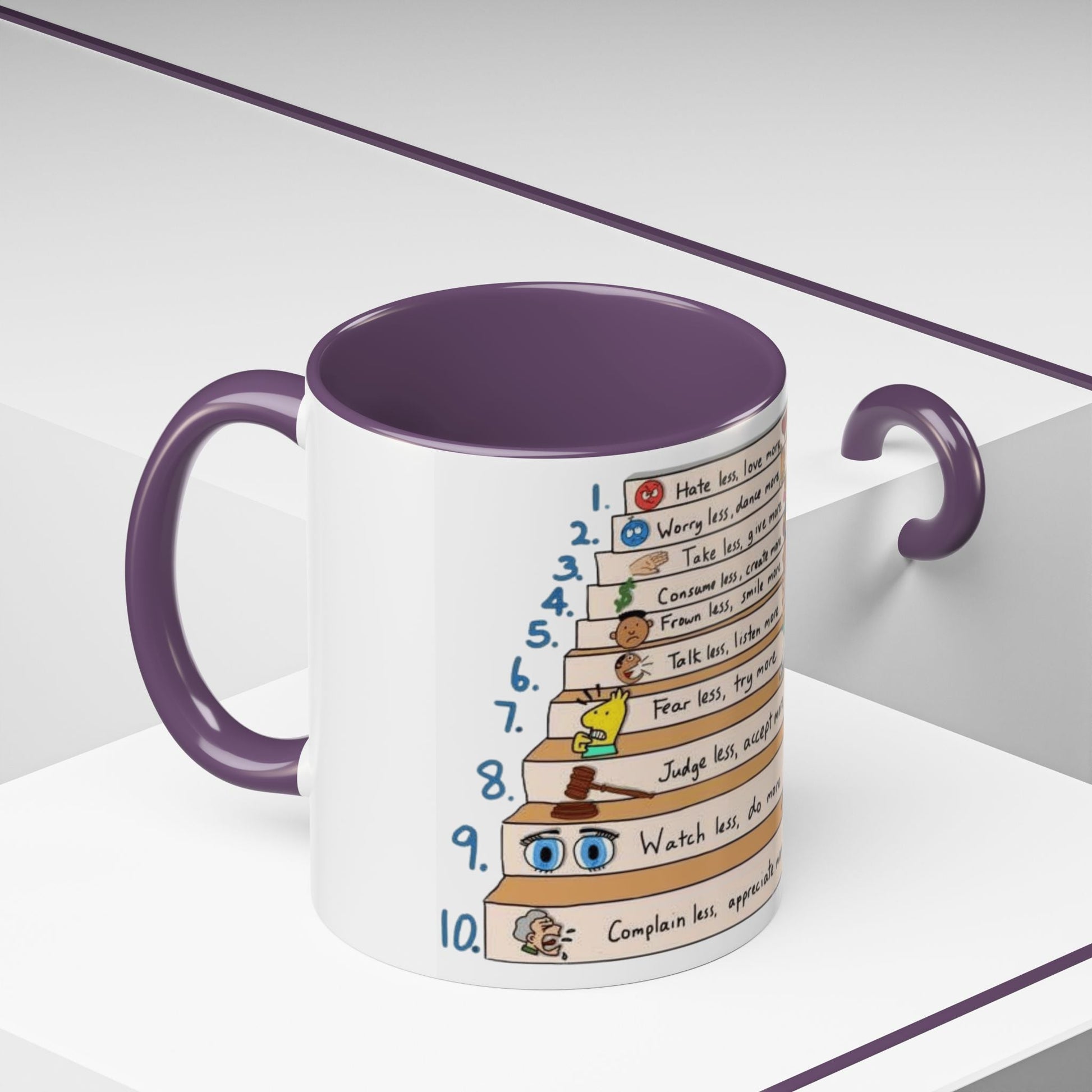 ☕ Start Your Day with Meaning Motivational Gift, Self - Care Mug, Unique Home Decor, Joyful Drinkware - Metamorphosis Creations