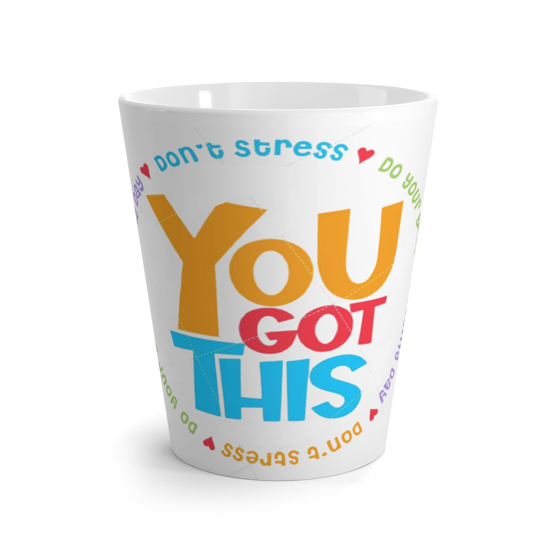 Start your day with meaning. Motivational Latte Mug - Metamorphosis Creations