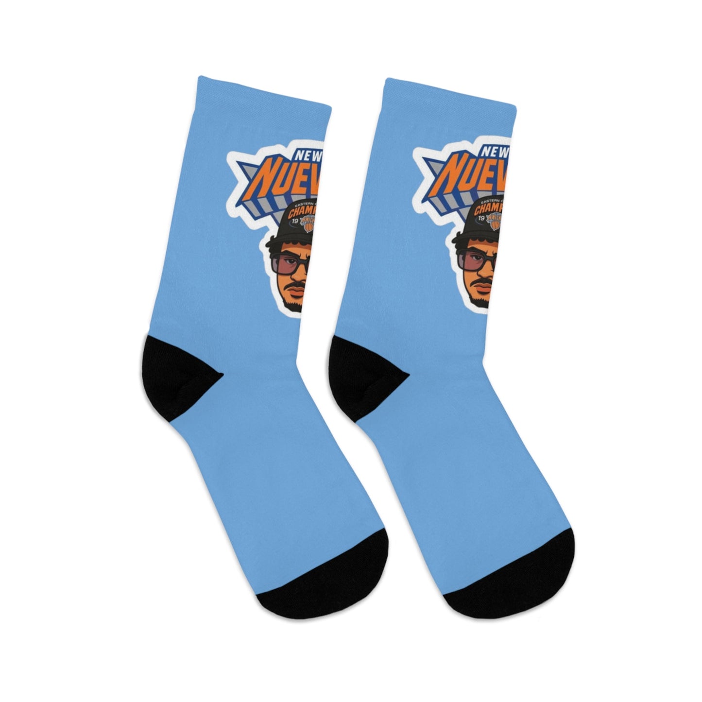 🇵🇷 Step with Pride – From La Isla to NYC Cool Gift for Friends, Stylish Comfortable Socks, Unique Recycled Socks, Casual Everyday Accessory - Metamorphosis Creations