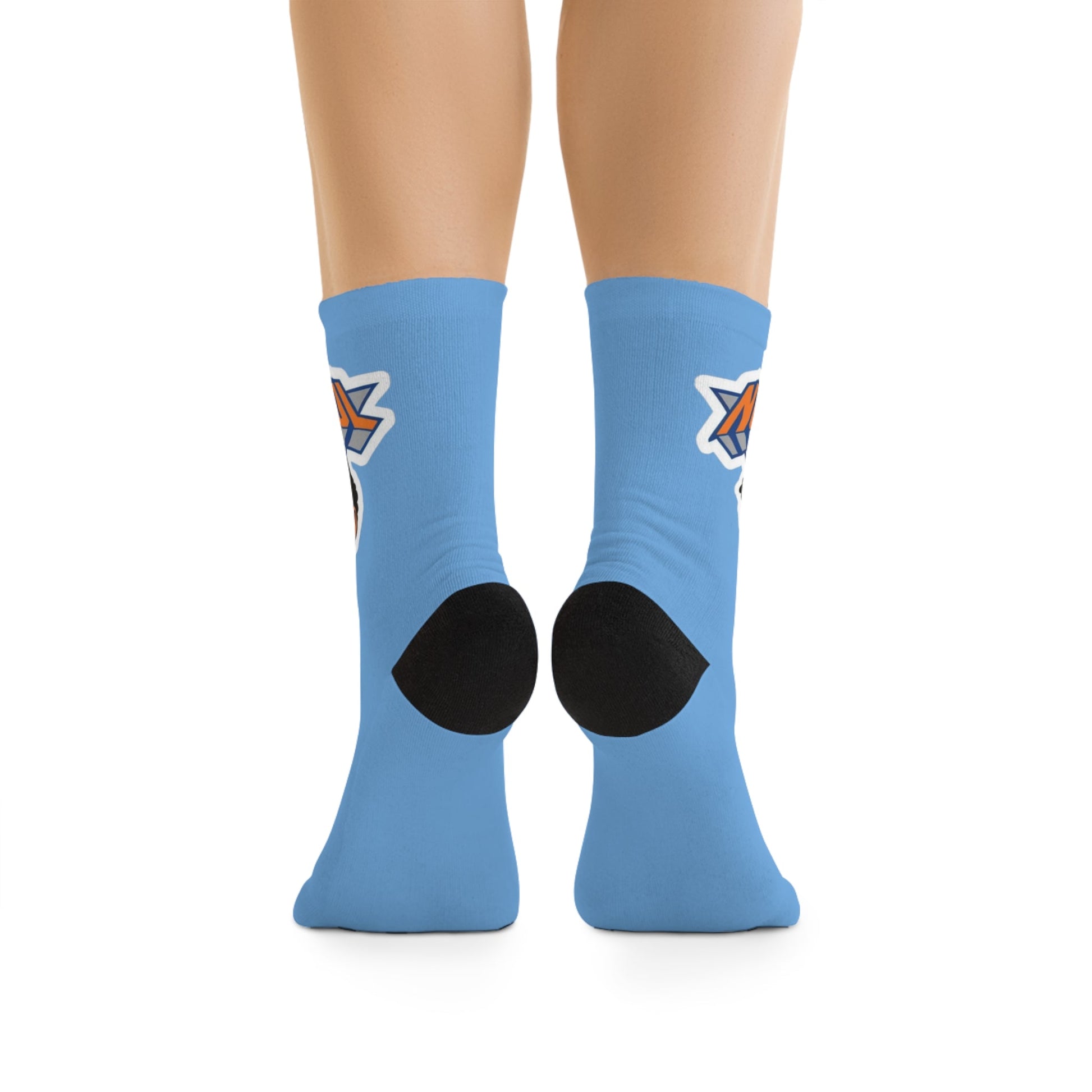 🇵🇷 Step with Pride – From La Isla to NYC Cool Gift for Friends, Stylish Comfortable Socks, Unique Recycled Socks, Casual Everyday Accessory - Metamorphosis Creations