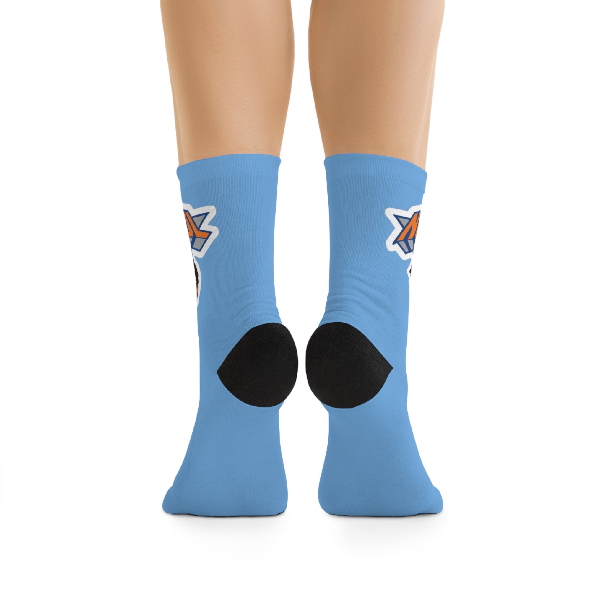 🇵🇷 Step with Pride – From La Isla to NYC Cool Gift for Friends, Stylish Comfortable Socks, Unique Recycled Socks, Casual Everyday Accessory - Metamorphosis Creations