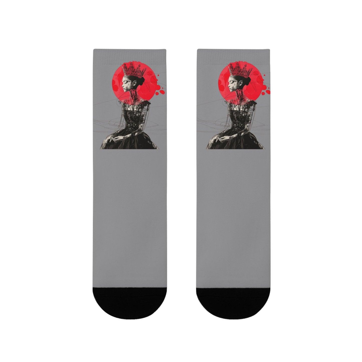 ✨ Style meets soul — right down to your toes. Stylish Sublimation Crew Socks - Unique Gift for Art Lovers, Trendy Sock Designs, Fashionable Accessories, Perfect for Everyday Wear, [...] - Metamorphosis Creations