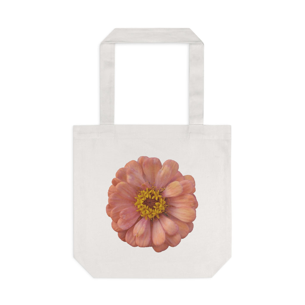 Stylish Floral Cotton Tote Bag, Eco - Friendly Shopping Tote, Beach Bag, Gift for Her, Reusable Grocery Bag, Fashionable Handbag - Metamorphosis Creations