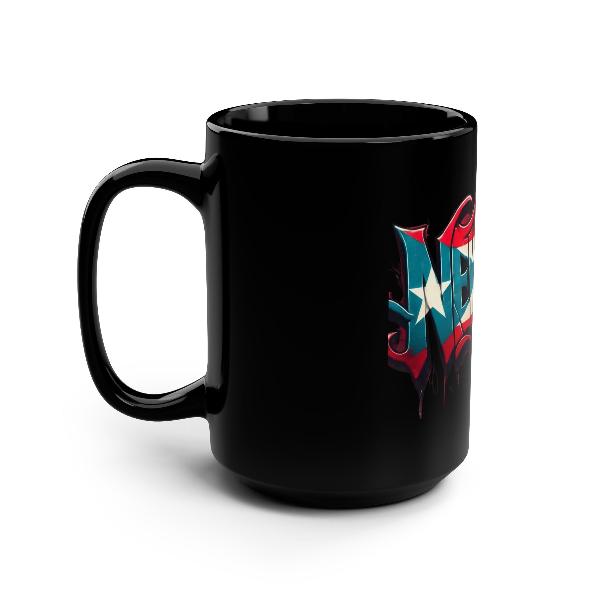 Stylish Newark Puerto Rican Accent Mug Proud Boricua Drinkware Custom Drinkware - Metamorphosis Creations