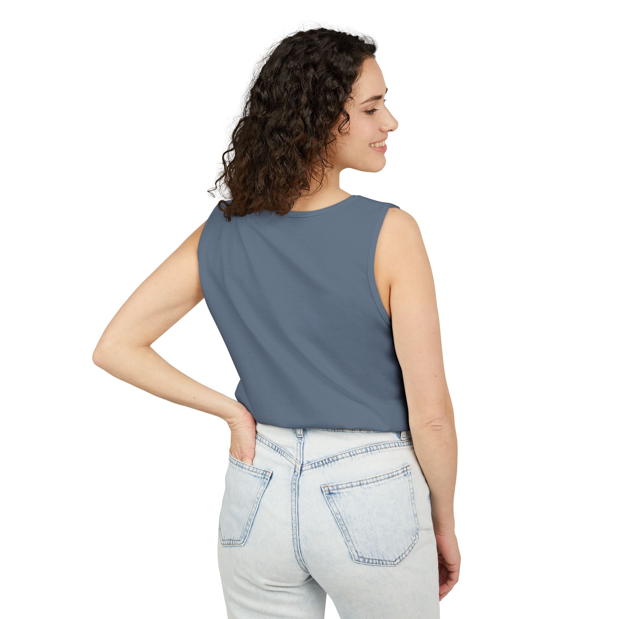 Sunflower Unisex Tank Top - Relaxed Summer Wear, Gift for Garden Lovers, Casual Beach Vibes, Perfect for Spring Celebrations, Gift Idea - Metamorphosis Creations