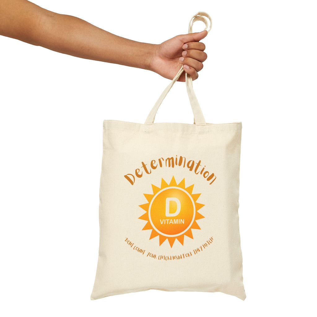 Sunshine Inspired Cotton Canvas Tote Bag - Motivational, Sustainable, Eco - Friendly, Summer Accessory, Gift for Her - Metamorphosis Creations