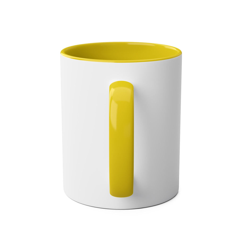 The onli one Iris Chacon Unique Two - Tone Coffee Mug - Iris Chacon Inspired Art, Trendy Mug for Coffee Lovers, Gift for Her, Retro Style, - Metamorphosis Creations