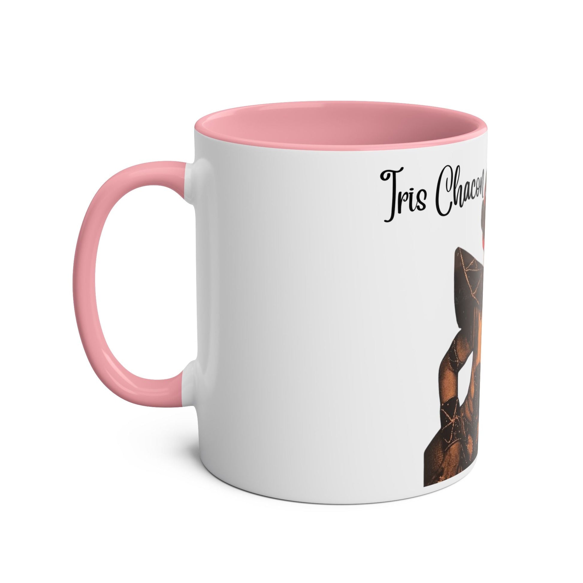 The onli one Iris Chacon Unique Two - Tone Coffee Mug - Iris Chacon Inspired Art, Trendy Mug for Coffee Lovers, Gift for Her, Retro Style, - Metamorphosis Creations
