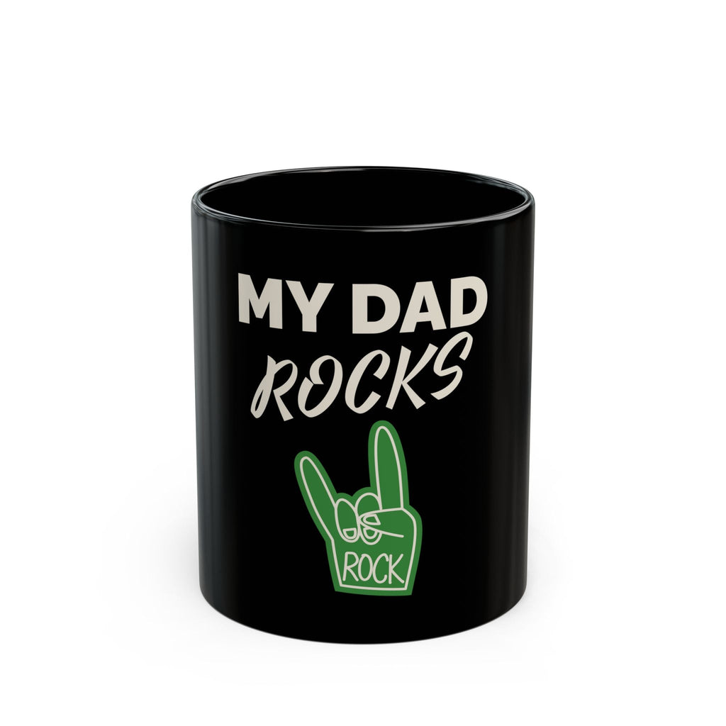 This Father's Day A Daily Sip of Appreciation Black Mug (11oz, 15oz) - Metamorphosis Creations