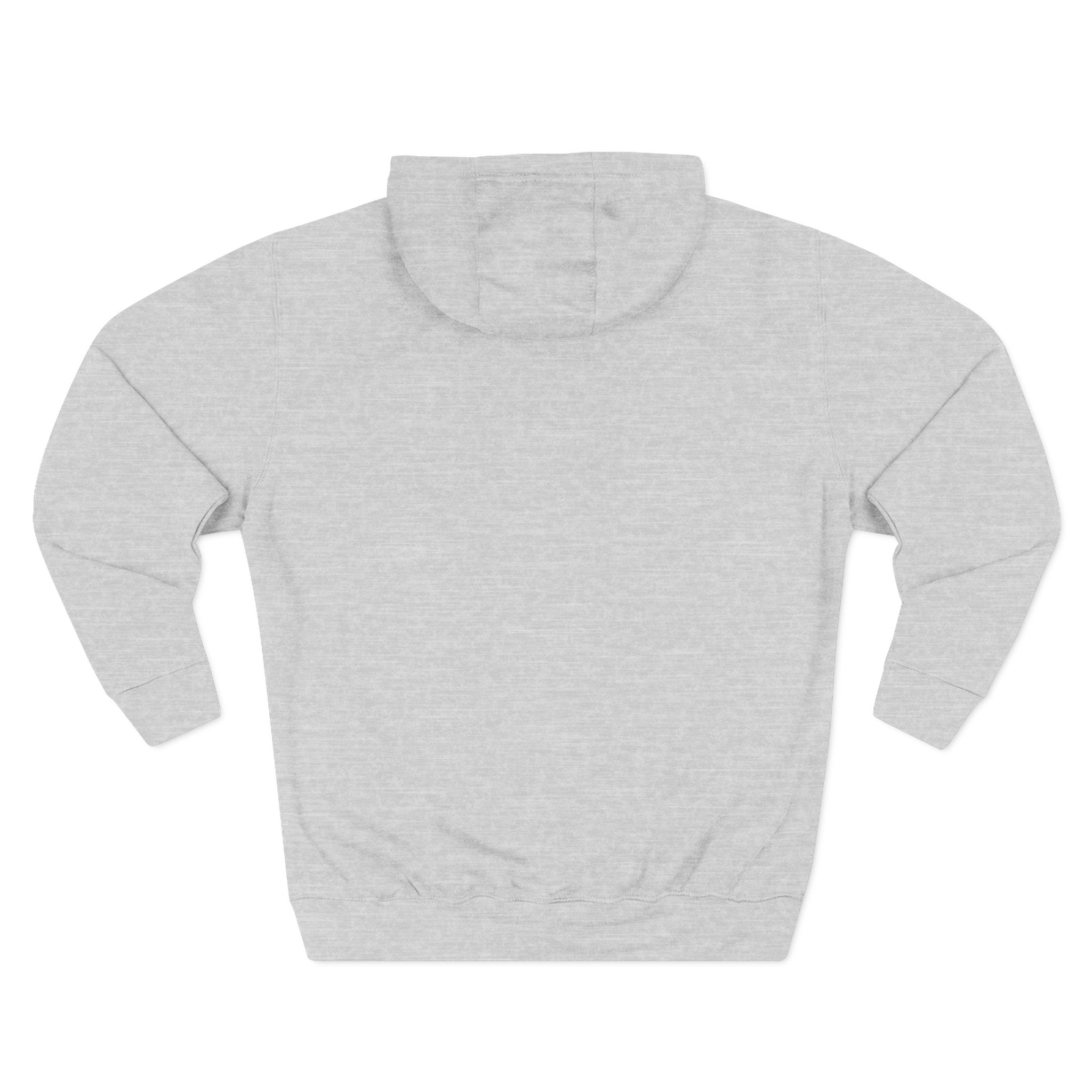 Three - Panel Inspirational Hoodie, Casual Comfort, Gift for Friends, Everyday Wear, Mindfulness Apparel, Cozy Layer - Metamorphosis Creations