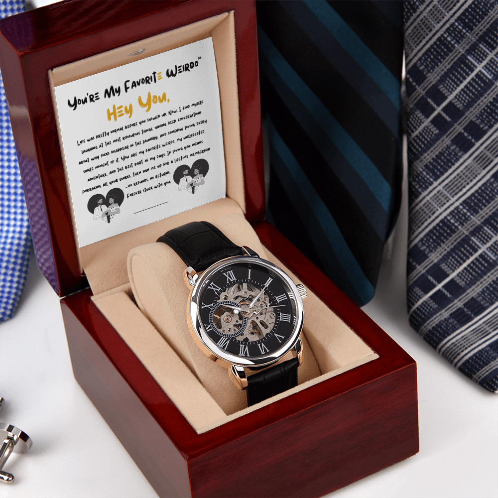 Timeless Elegance: The Ultimate Watch Gift for Him" - Metamorphosis Creations